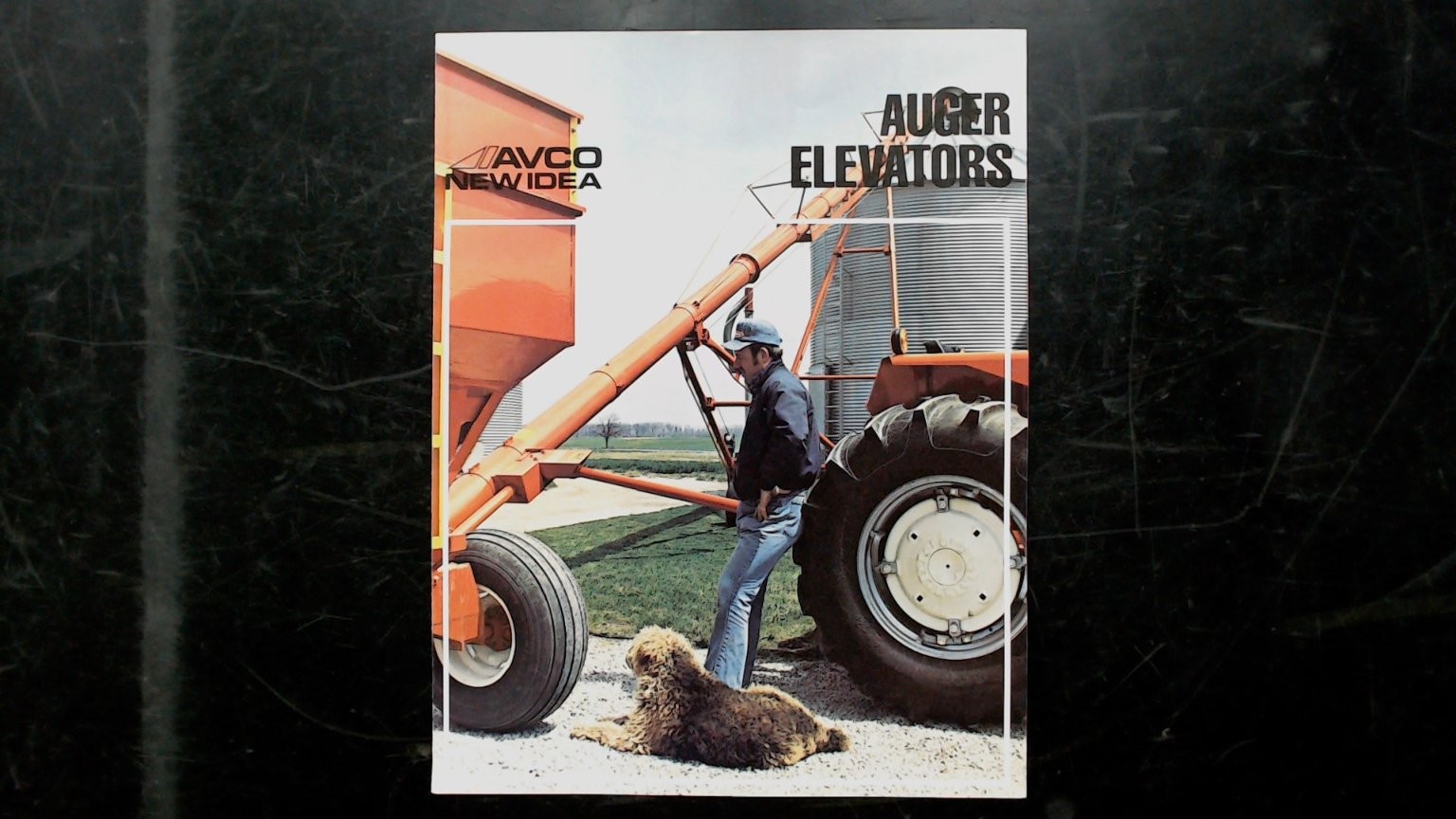 AVCO New Idea Auger Elevators Brochure Vintage Agriculture Equipment