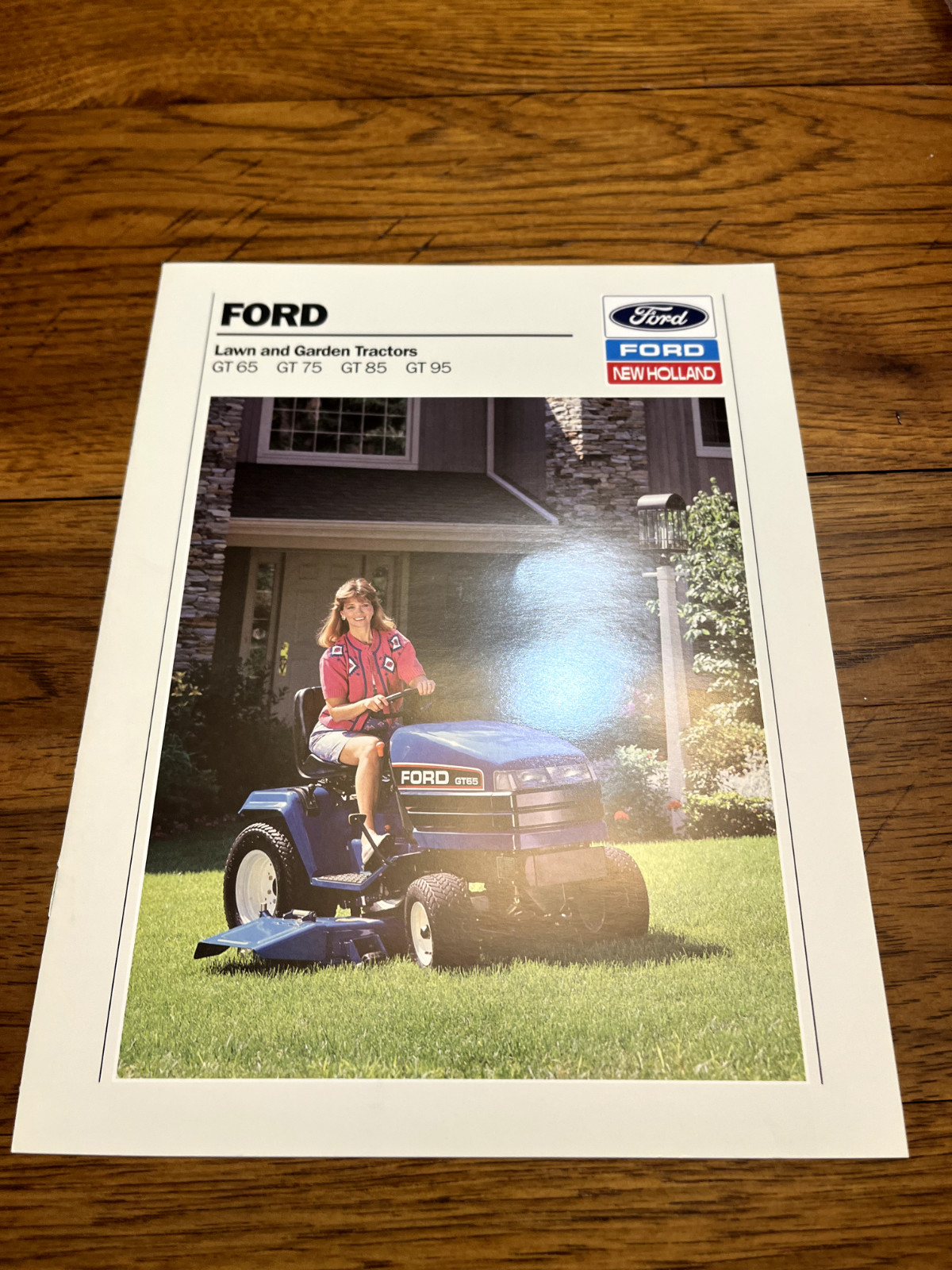 Ford GT65 GT75 GT85 GT95 Lawn & Garden Tractor Brochure FCCA