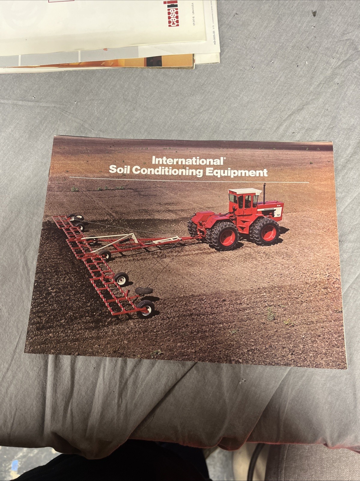 Lot Of 6 Vintage International & Case Brochures Combine, Tillage & Planting