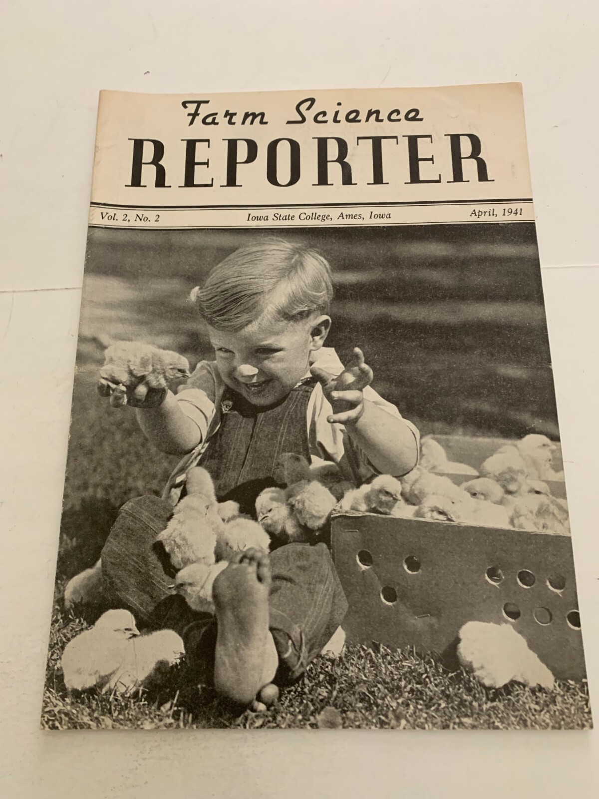 April 1941 Farm Science Reporter Magazine V. 2 N. 2 Iowa State College Ames IA