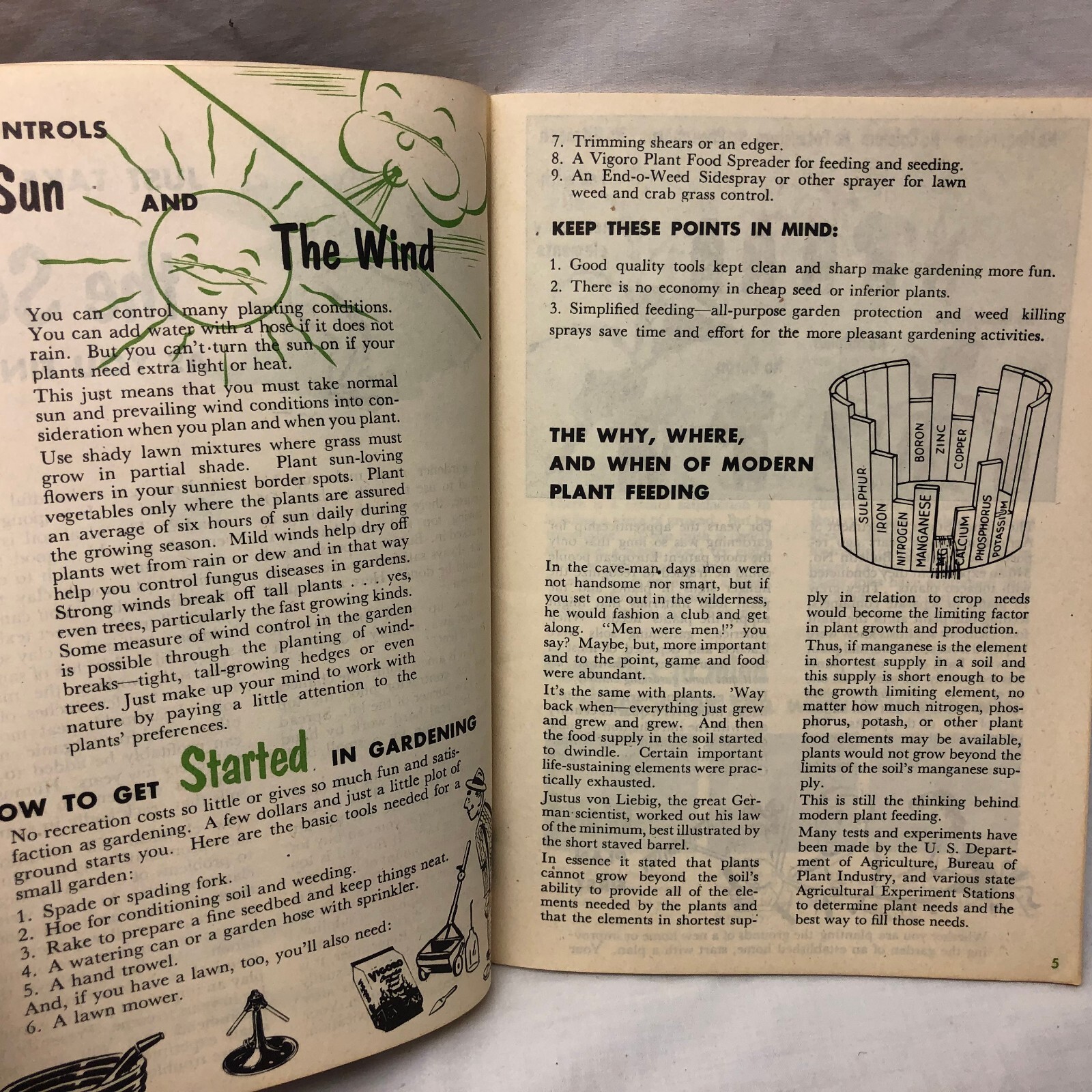 Vintage 1951 Gardening Success Booklet