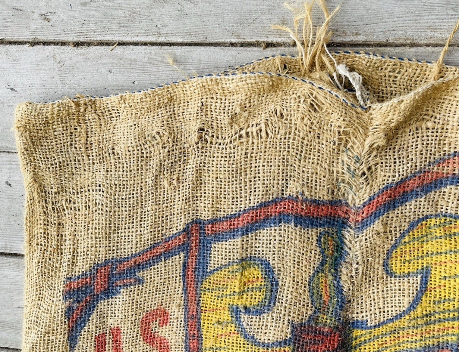 LADY LIBERTY BRAND POTATOES BURLAP BAG U.S. NO. 1 RUSTIC 100 LBS SAN JACINTO, CA