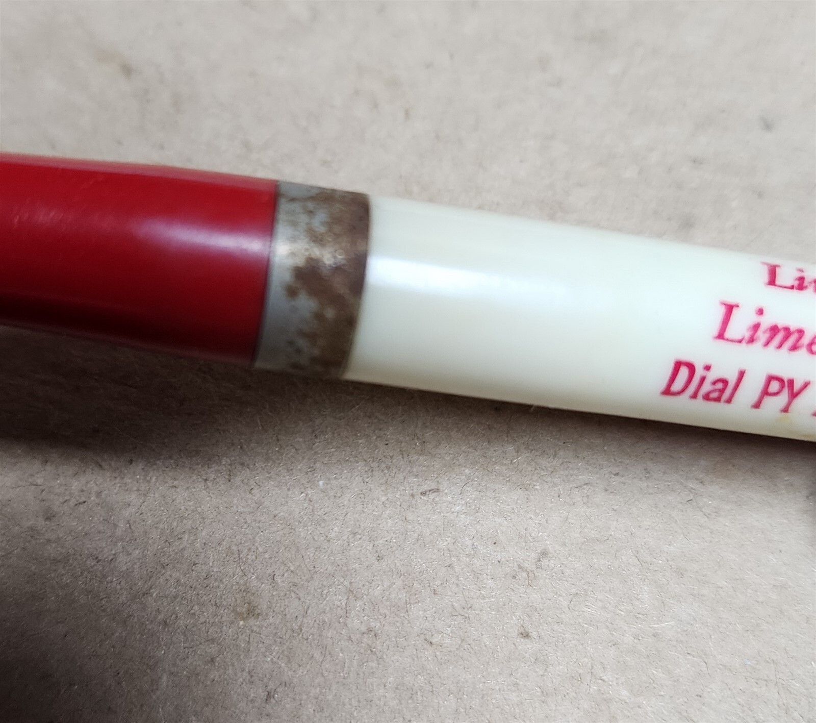 VINTAGE H. CANTLIN TRUCKING MECHANICAL PENCIL LIVESTOCK GRAIN EARLVILLE ILLINOIS