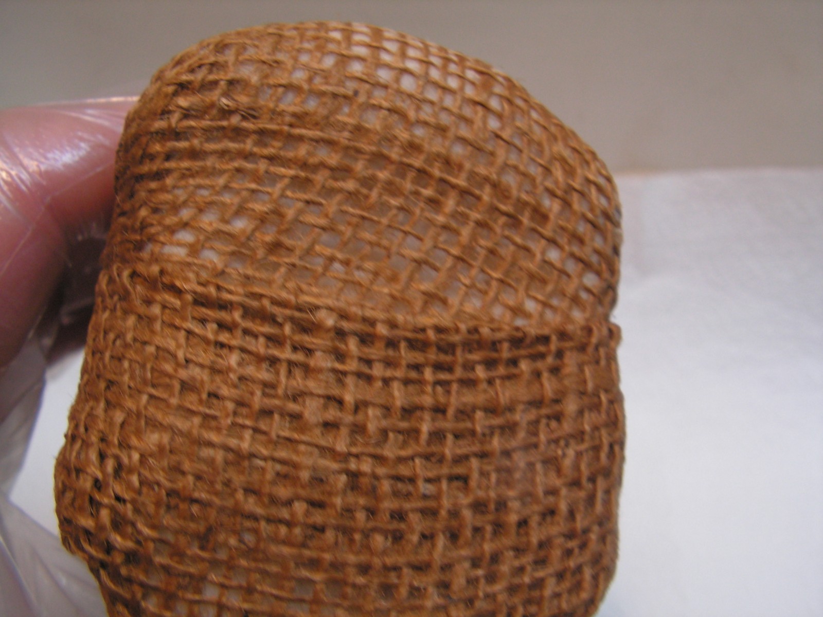 Vintage Cotton Bale Souvenir From EGYPT Per Habitat Center – Small Miniature