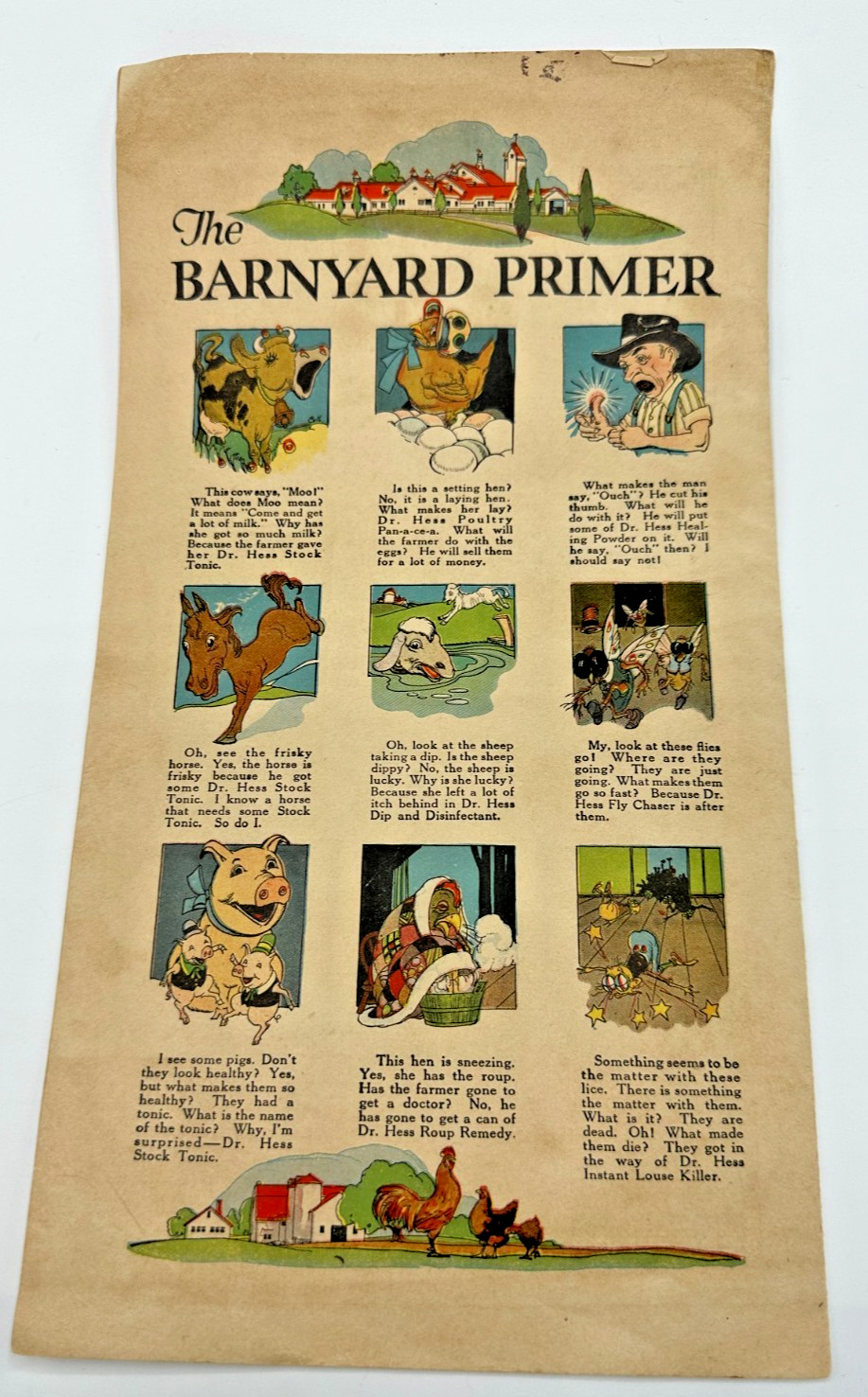 Dr. Hess 1920&rsquo;s Merchandiser Catalog Products Killer Color Graphics