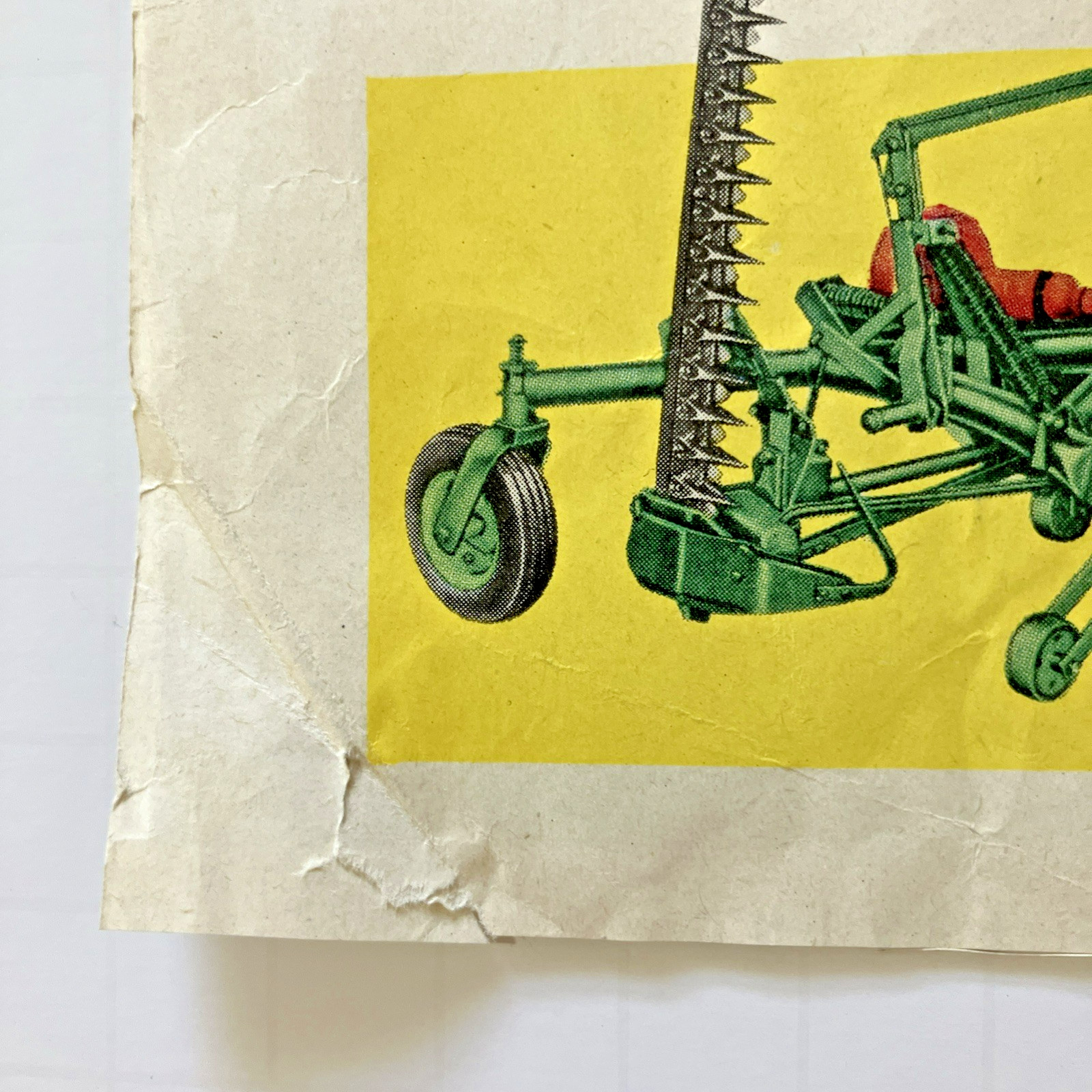New Idea Mower Attachment Avco Manufacturing Corporation Vintage Print Ad 1952
