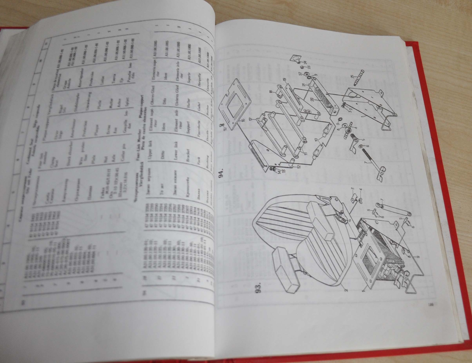 1990 ChTZ T-170 Tractor Parts Catalog Manual Tractoroexport RU ENG FR DE SP