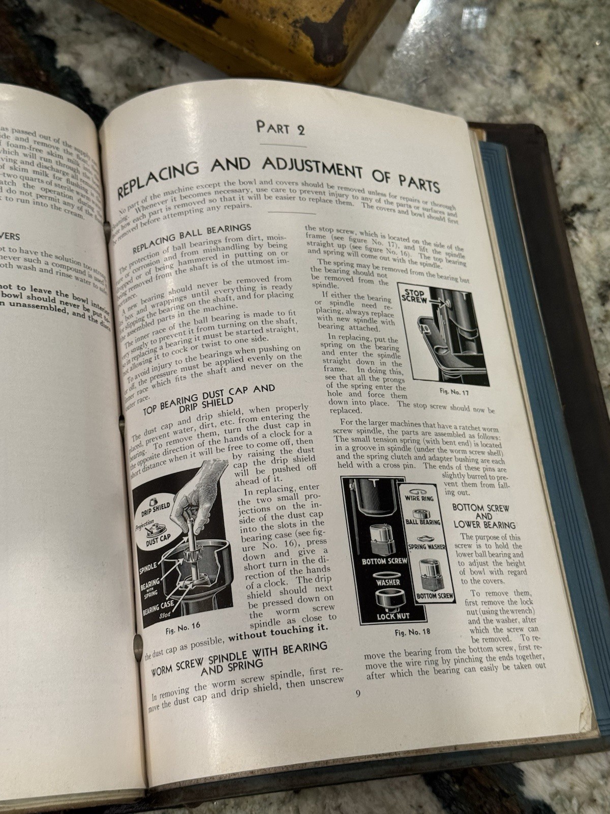 DE LAVAL Milking Machine DEALER BINDER Manuals Cream Separator Parts List