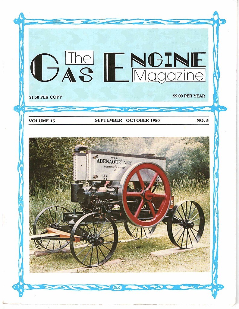 10 HP IHC Famous Engine, Calculating Horsepower, Ernest Halowell 1980 Gas Engine