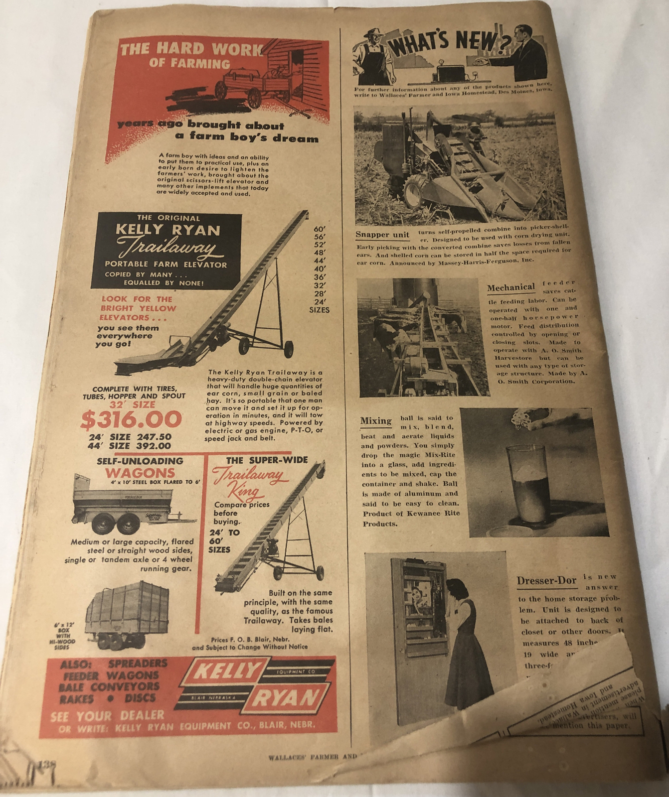 VINTAGE AUGUST 20, 1955 WALLACE FARMER IOWA HOMESTEAD MAGAZINE CENTENNIAL ISSUE