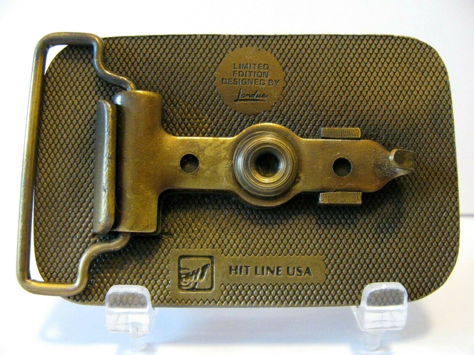 Lindsay Brothers Plumbing & Agriculture Supplies 1984 Brass Belt Buckle Ltd Ed