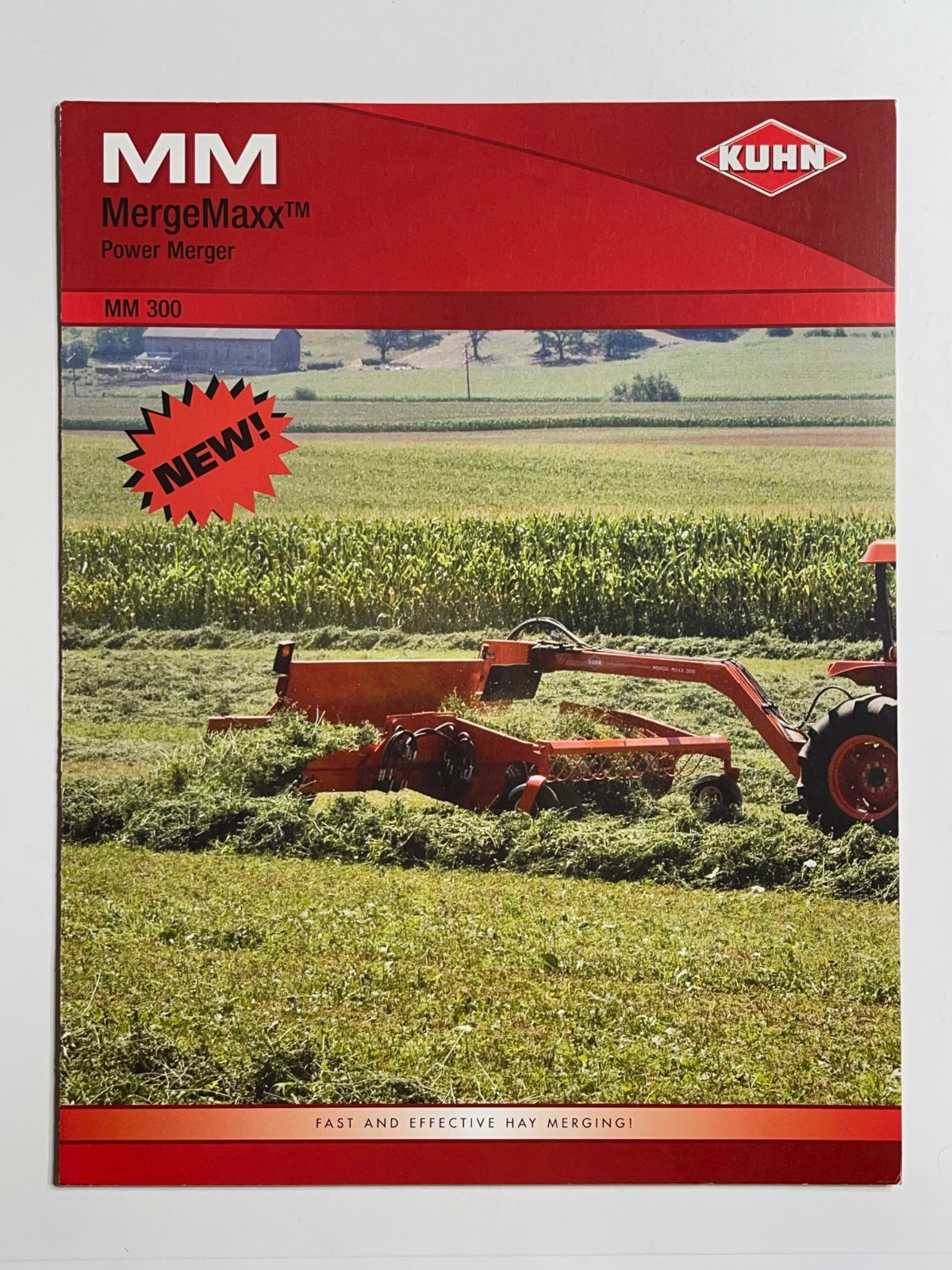 Kuhn MM300 MergeMaxx Power Merger Sales Brochure *Showroom Booklet*