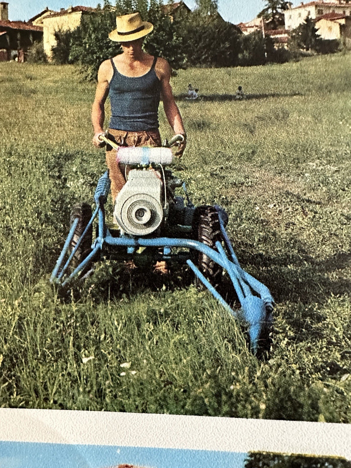 Vintage Casorzo Vigneto Motoaratrice Brochure Vineyard Tractor Catalog