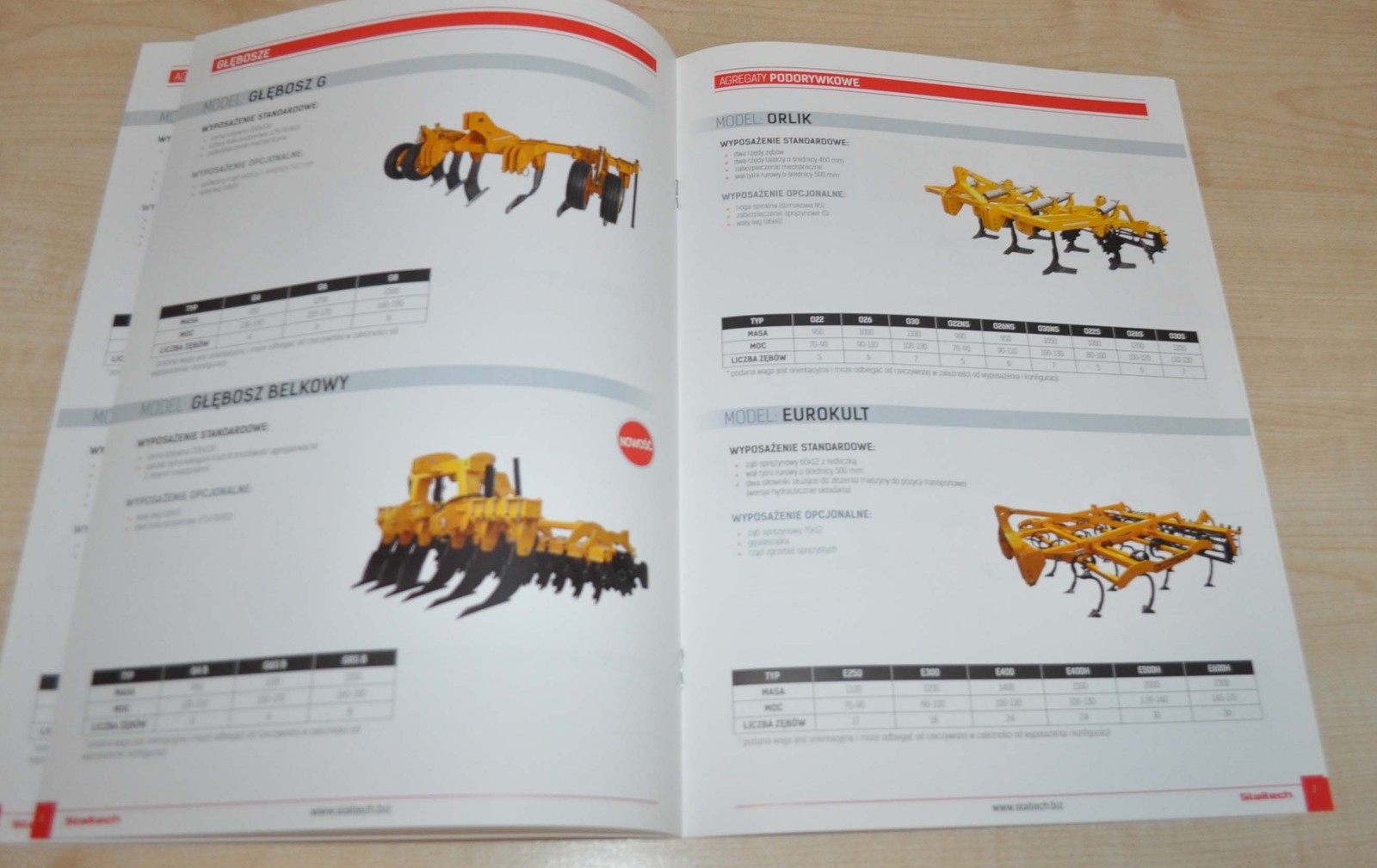 2015 Staltech Agricultural Machinery Polska Brochure Prospekt