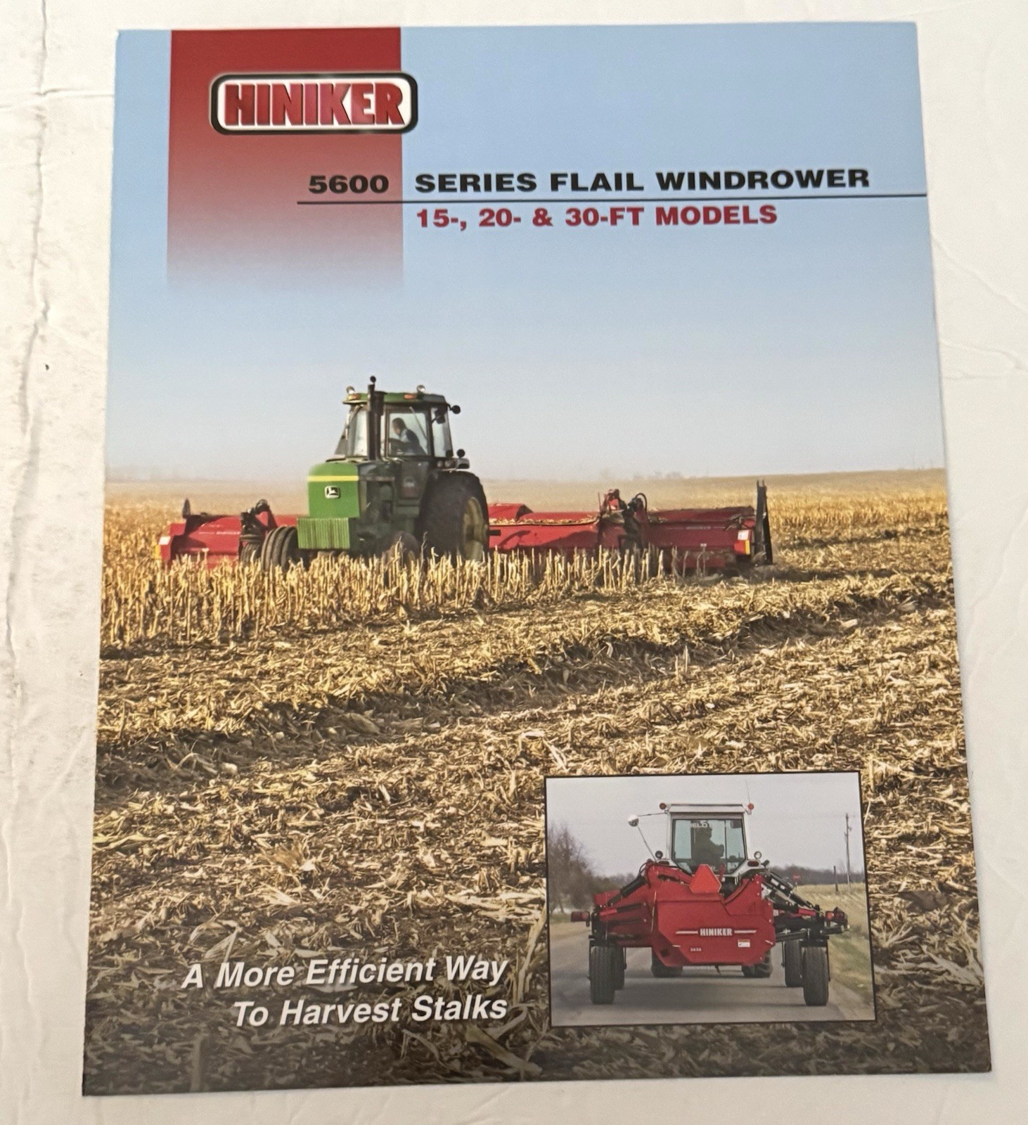 Farm Equipment Some Vintage 1991-2000&rsquo;s Hiniker Co. Set Of 7 Windrow, Shredders
