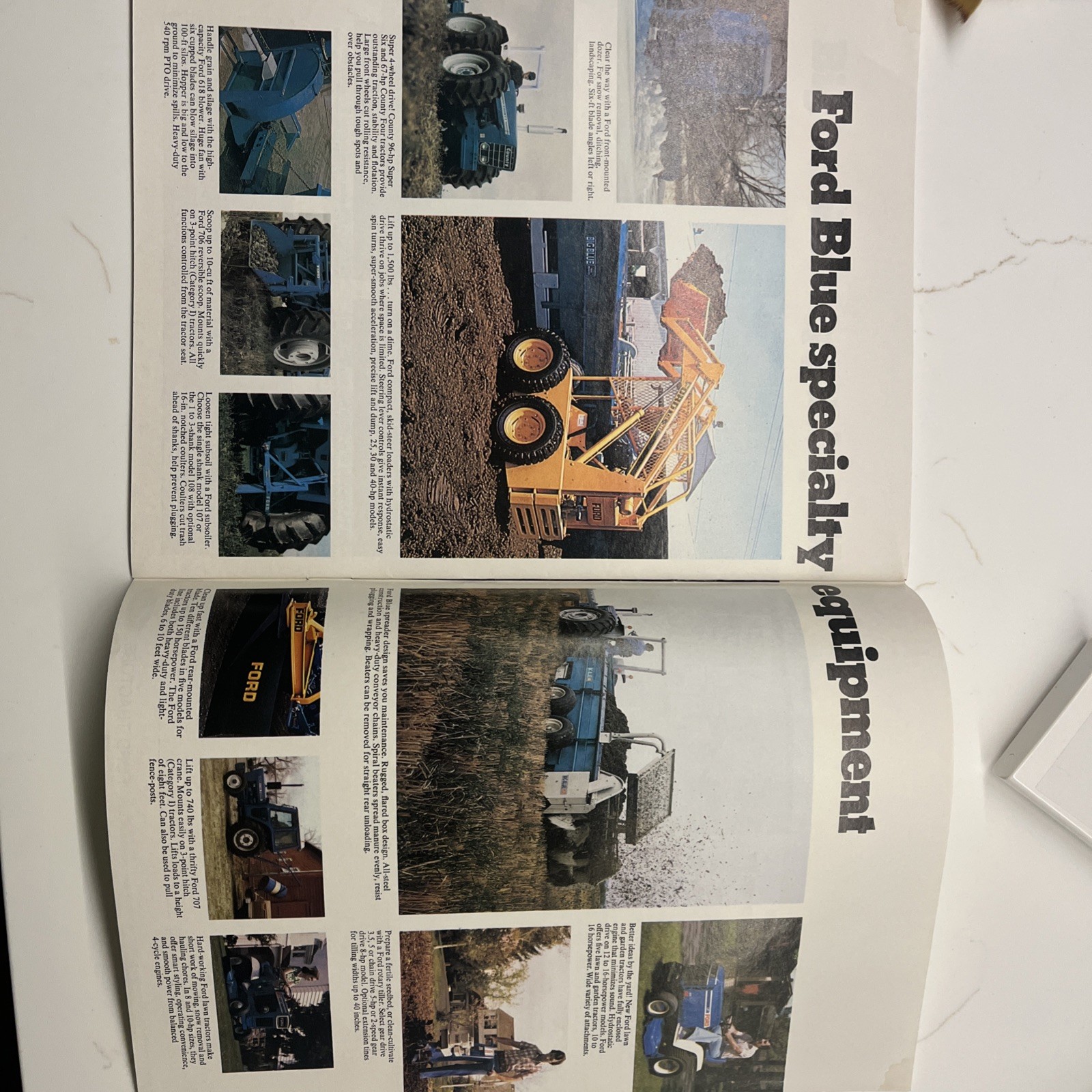 Look at Ford Blue Now! Better Ideas Up and Down the Line Brochure 1980’s
