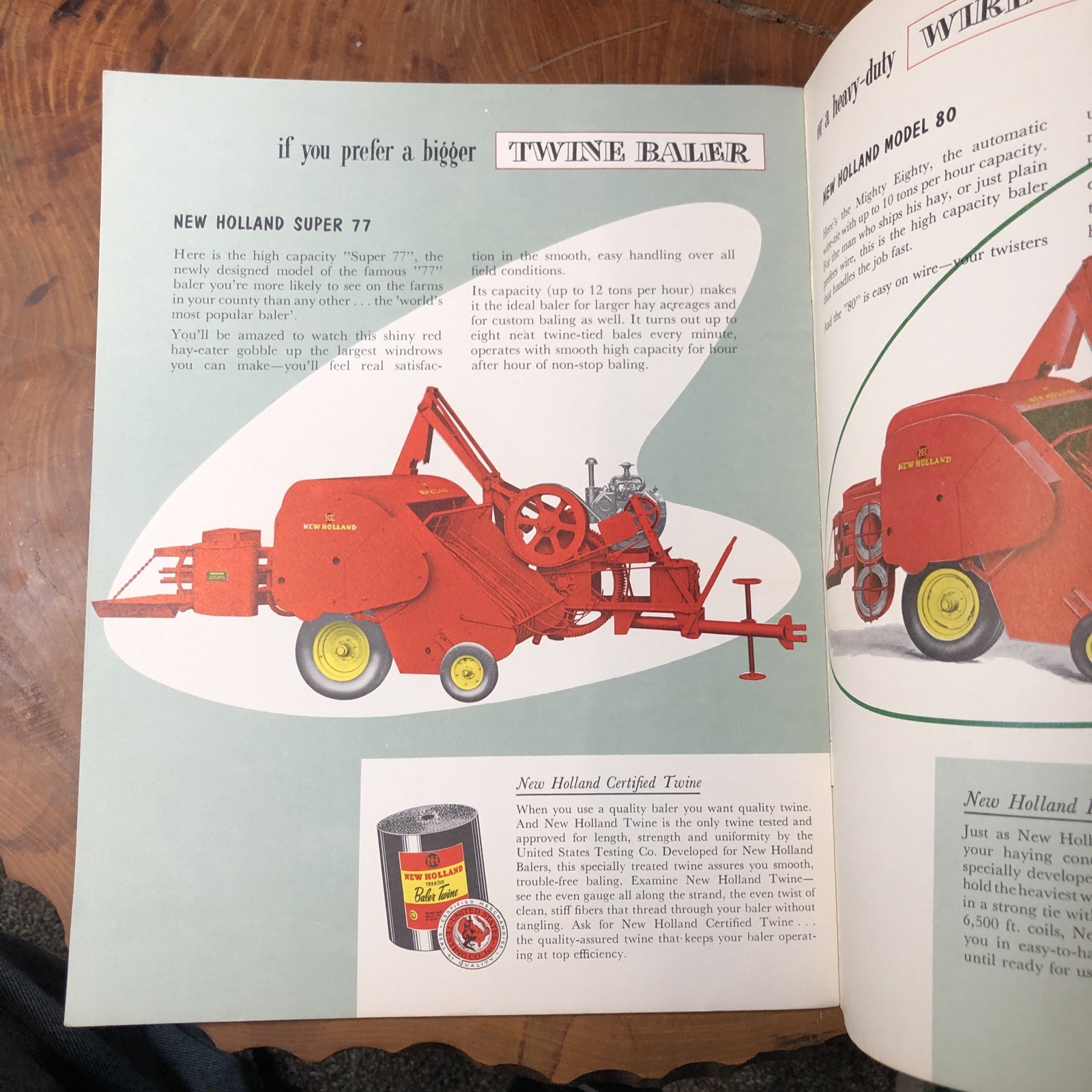 New Holland Model 66 Hay Baler Dealer&rsquo;s Brochure