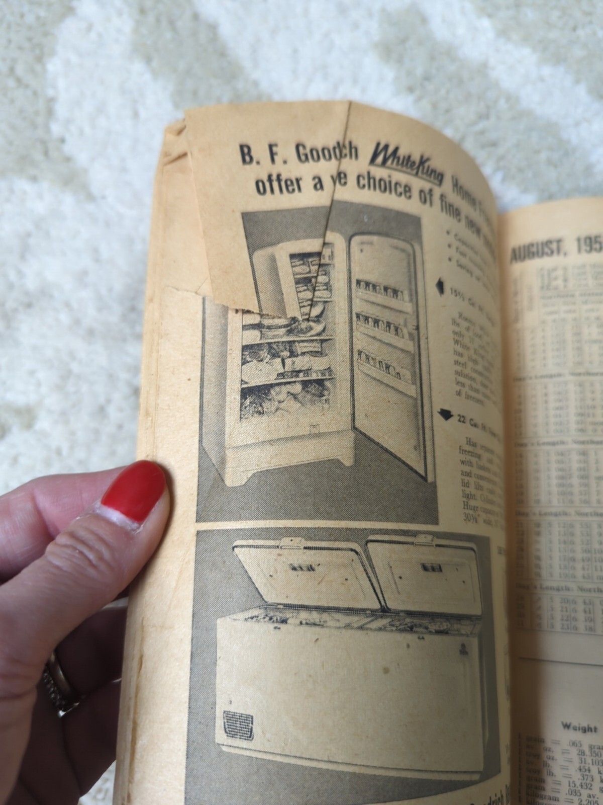 B F Goodrich Farmers Handbook And Almanac 1955 Tires Farmer Advertising Farming