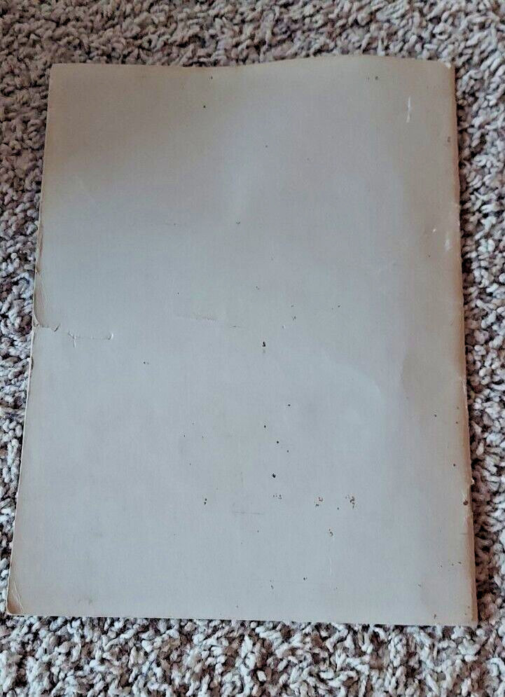 Keystone Steel And Wire Co Farm Record Book Unused Schwingle & Co Muscoda Wis