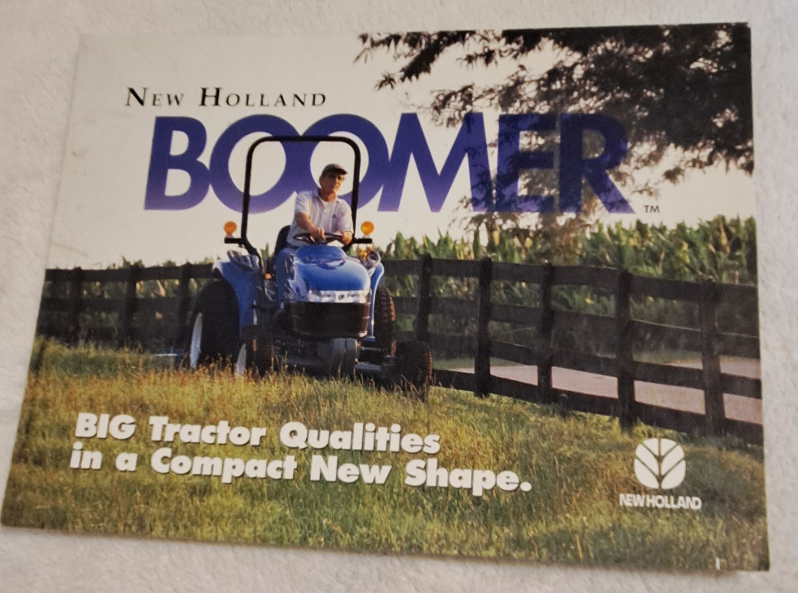 New Holland Boomer Compact Tractor Brochure 2001