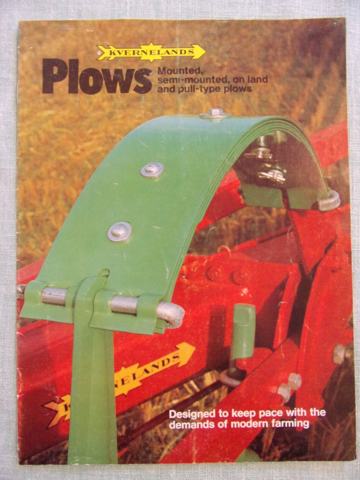 Kvernelands Mounted & Semi-mounted Plow Dealers Brochure Norway