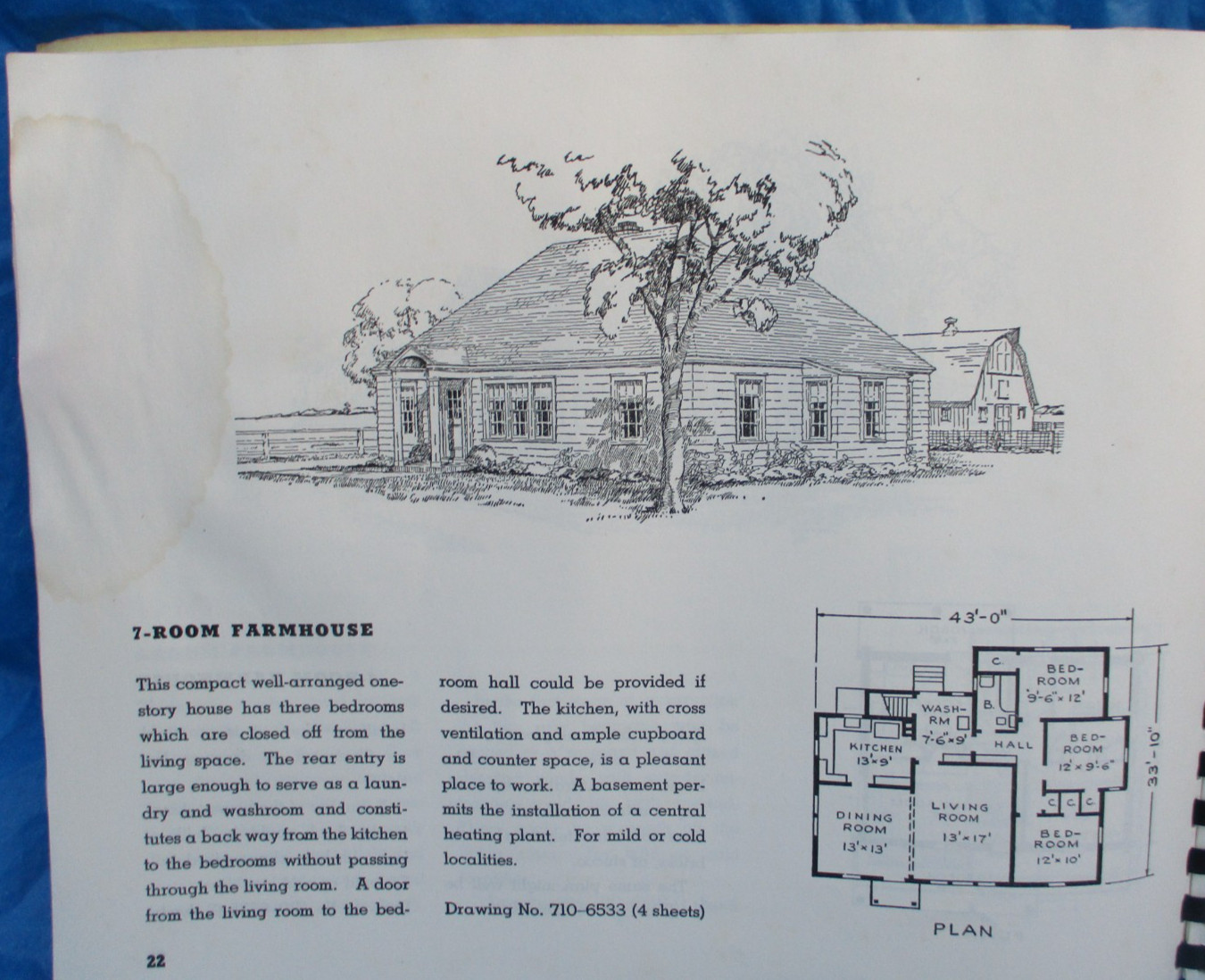 1939 Dept of Agriculture Farm buildings FOR WESTERN STATES 120pgs. RARE