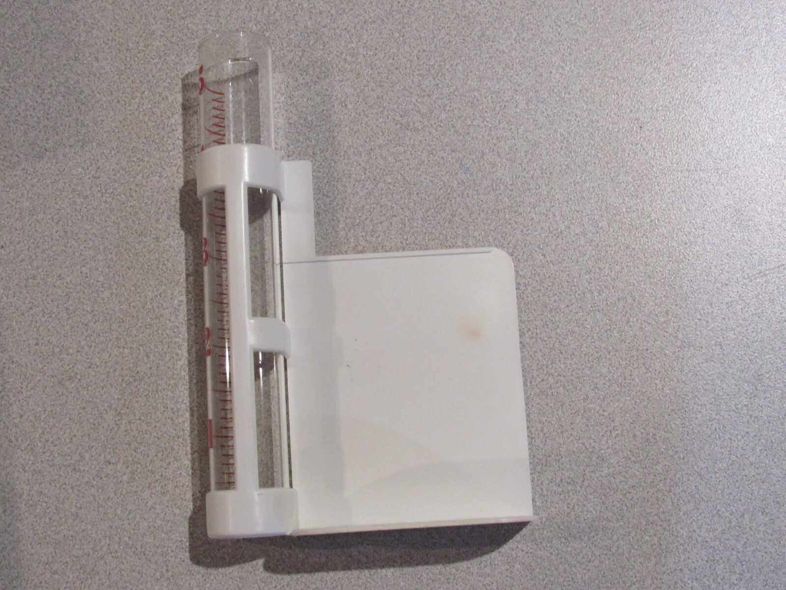Vintage Reiter&rsquo;s Flying Service Rain Gauge Recorder Glass Farmer Crop Dust Rare