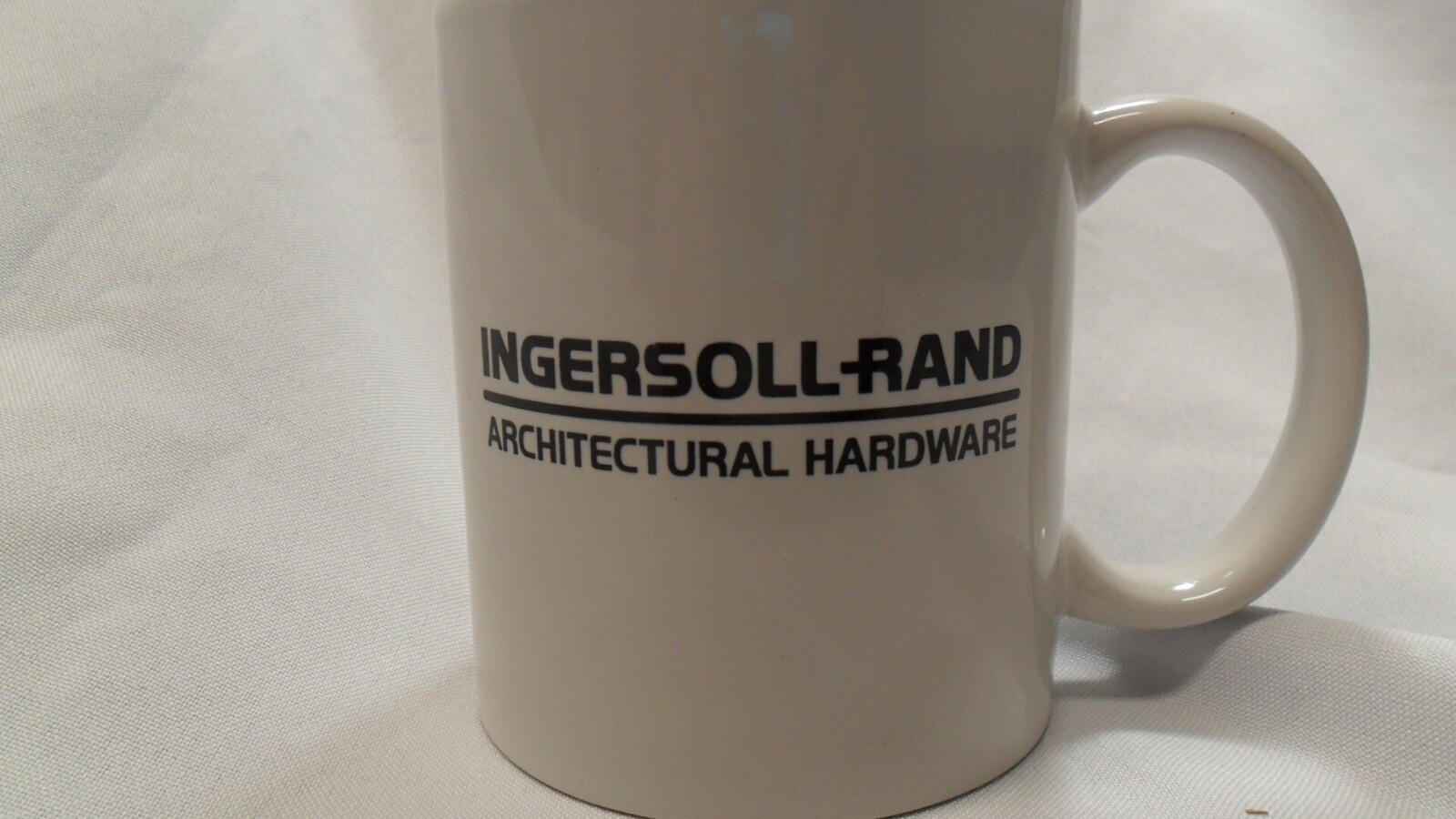 Vintge Ingersoll Rand Architectural Hardware ￼Coffee Mug Machinery Employee