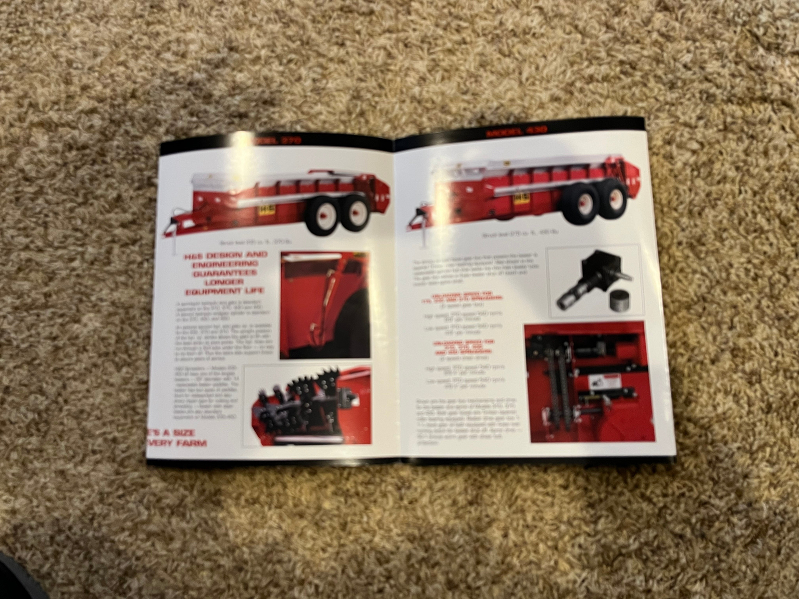 H & S HEAVY DUTY MANURE SPREADERS BROCHURE