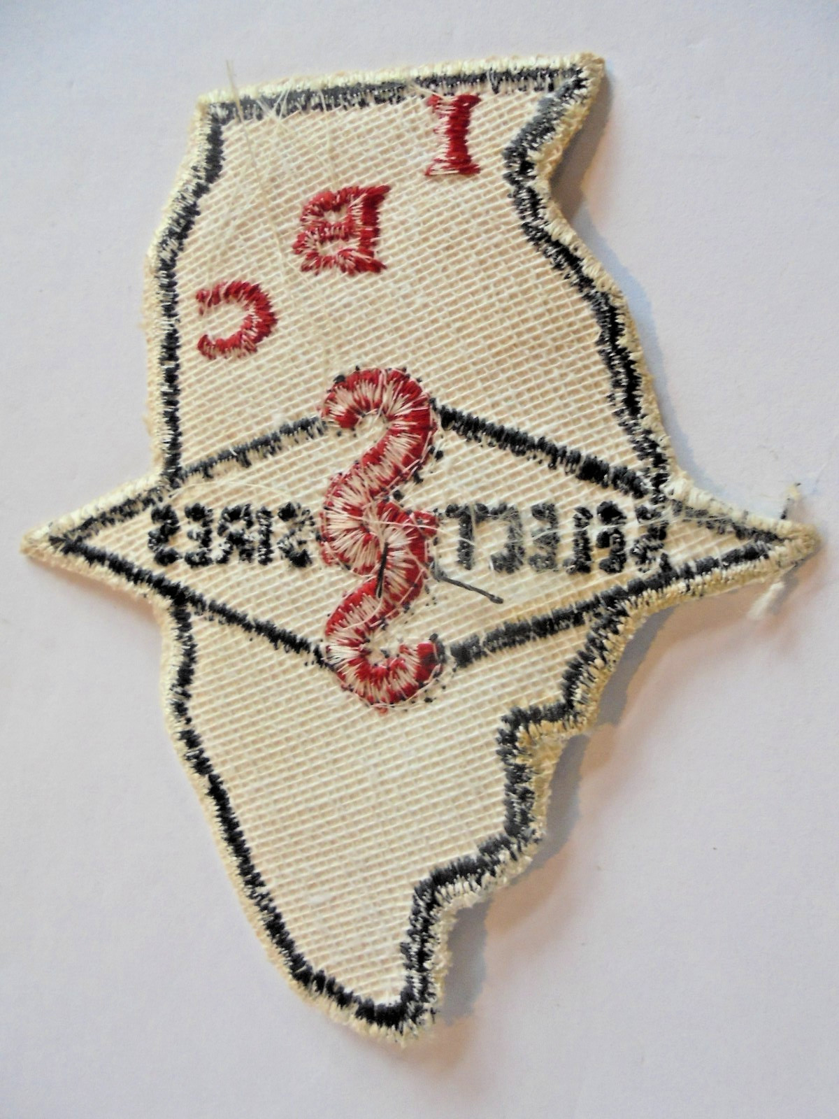 Vintage IBC Illinois Breeding Co-Op Select Sires Agriculture Advertising Patch
