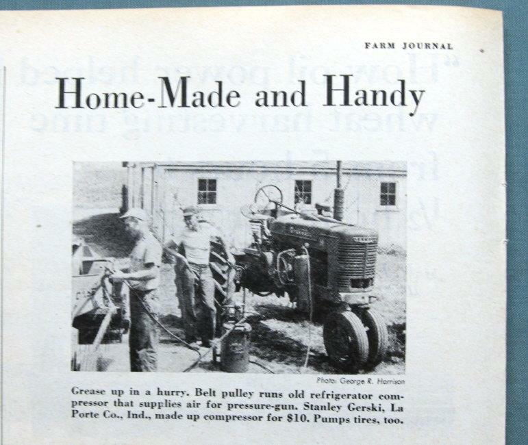 Original 1954 Farm Tip Features Stanley Gerski of La Porte County Indiana