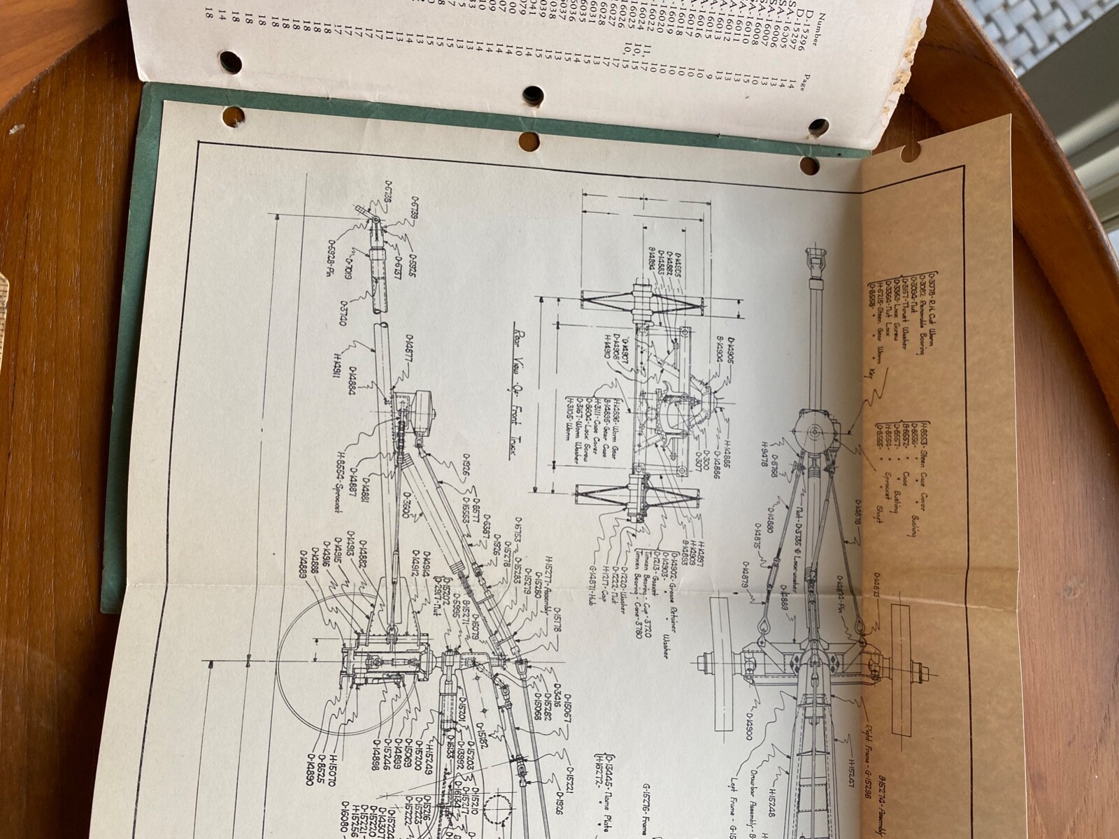 VTG Galion Iron Works Leaning Wheel Grader Instruction Book Parts List EZ Lift