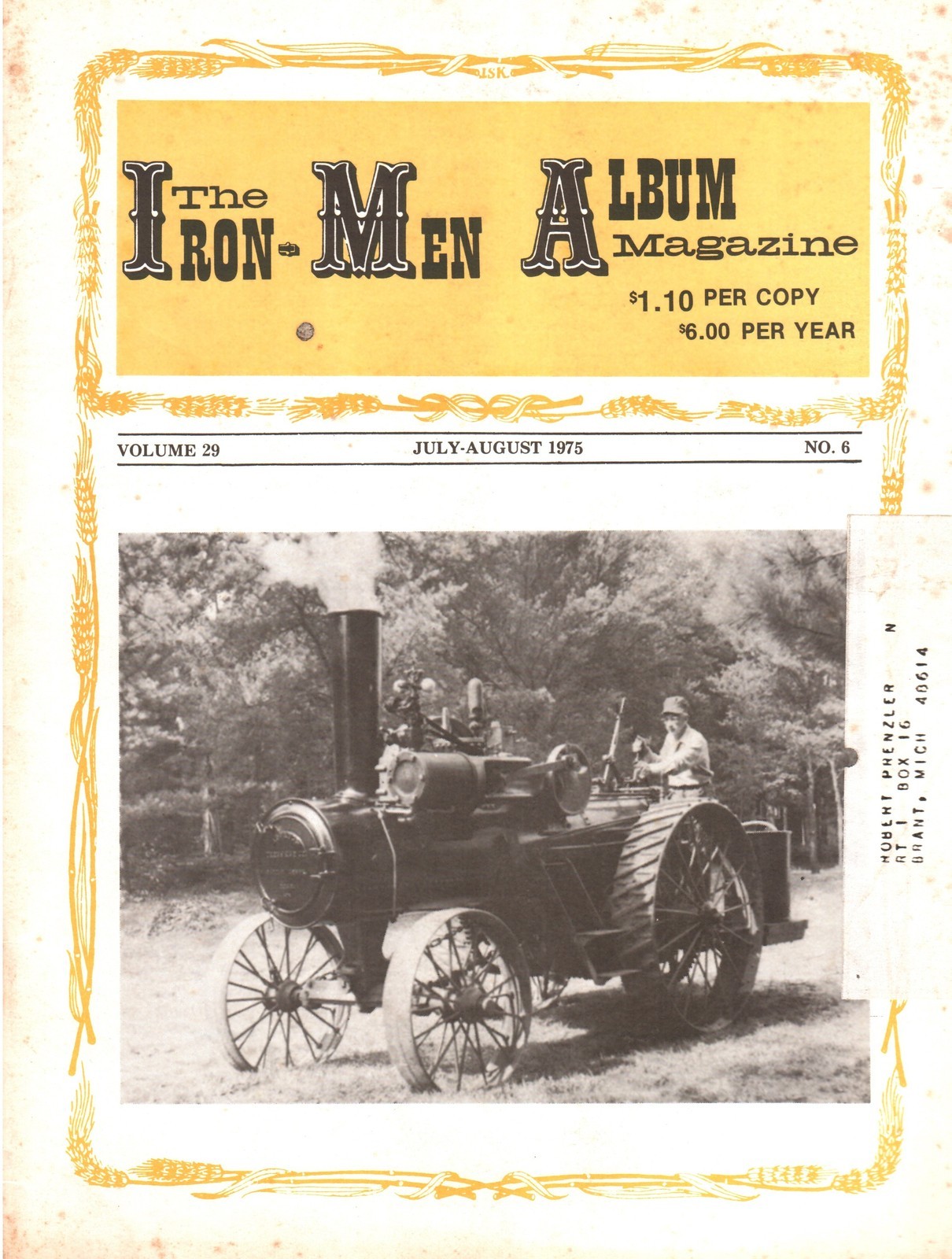 Steam Engine Memories, Tuckahoe Steam & Gas Association, 1975 Iron Men Album