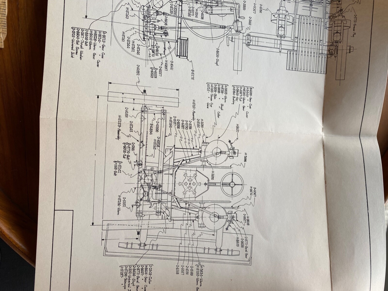VTG Galion Iron Works Leaning Wheel Grader Instruction Book Parts List EZ Lift