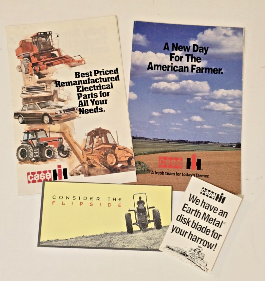 1990s Dealership Advertising Brochures Promos Case IH International Harvester