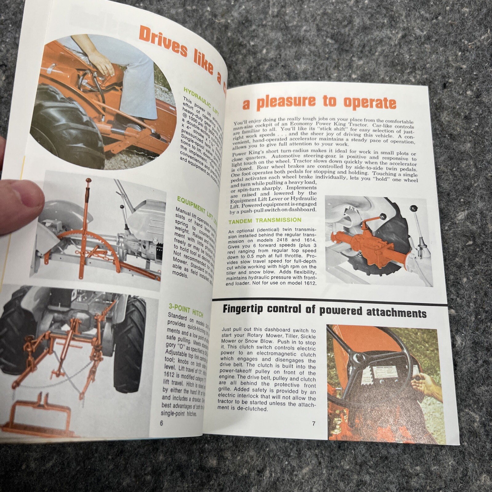 1979 Economy Power King Tractor Sales Brochure