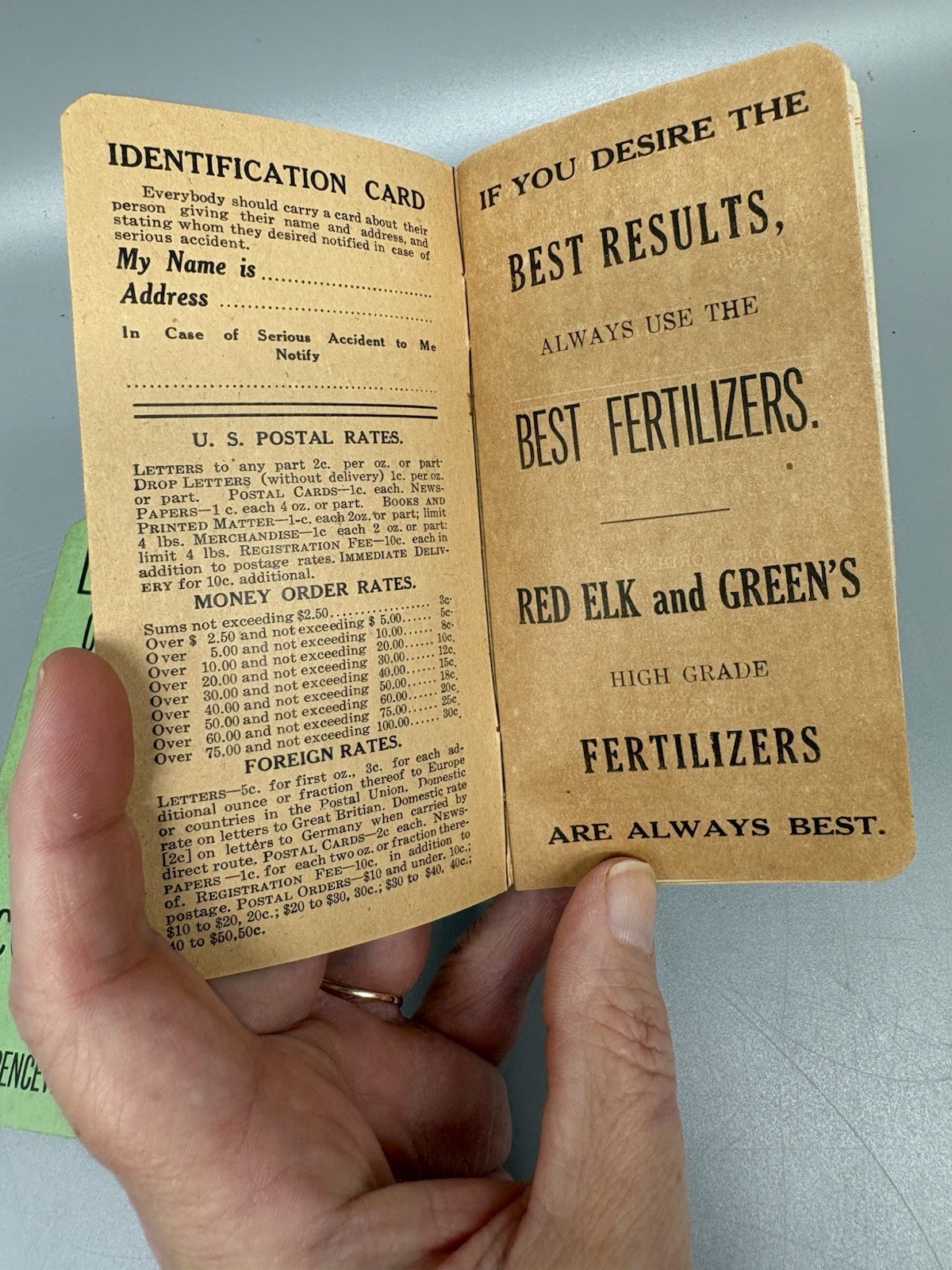 Lawrenceville Oil & Fertilizer 1910s Fert & Cotton Seed Products Georgia