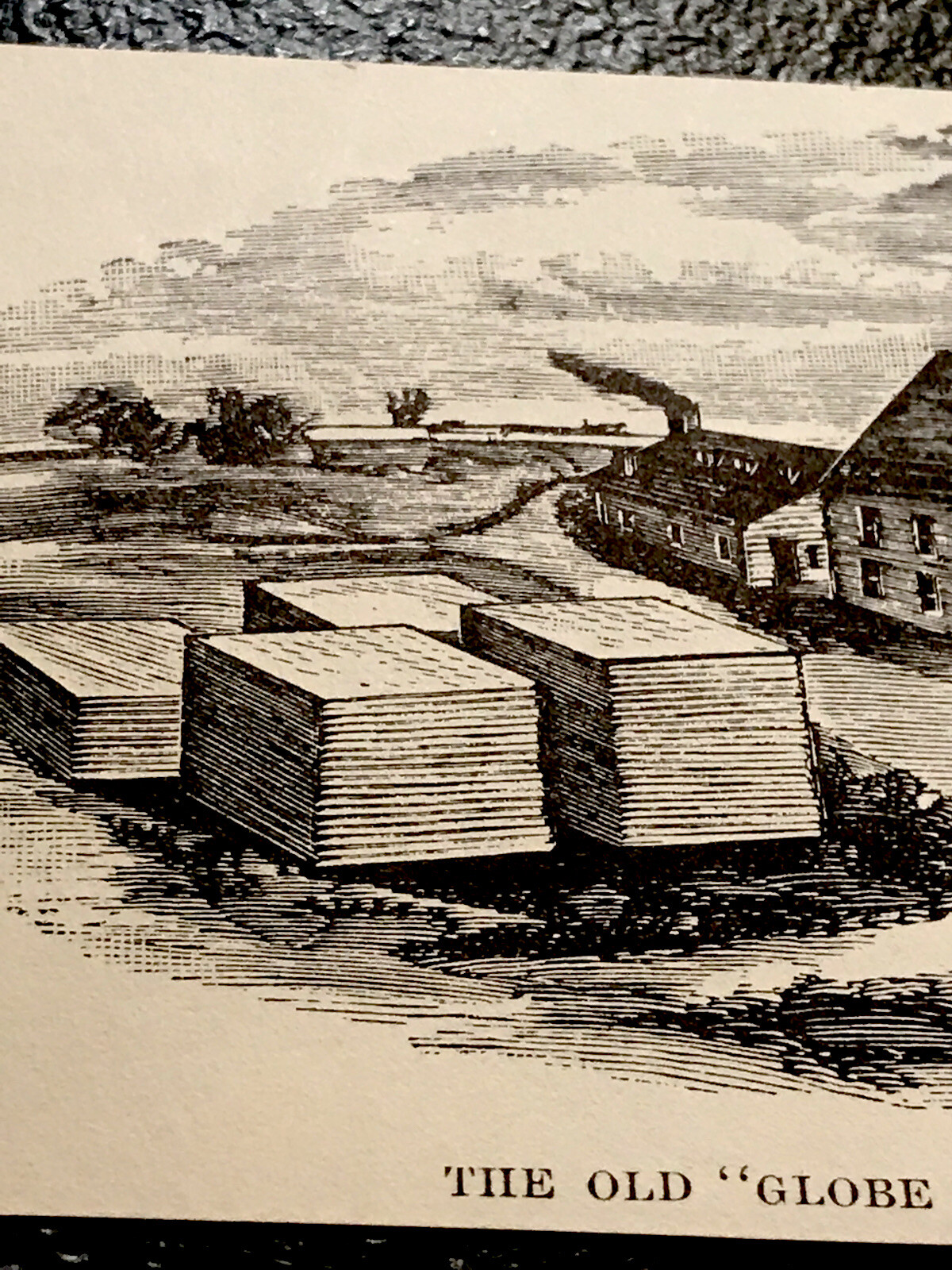 1889 The Old Globe Works – Seymour & Morgan Engraving Advertising