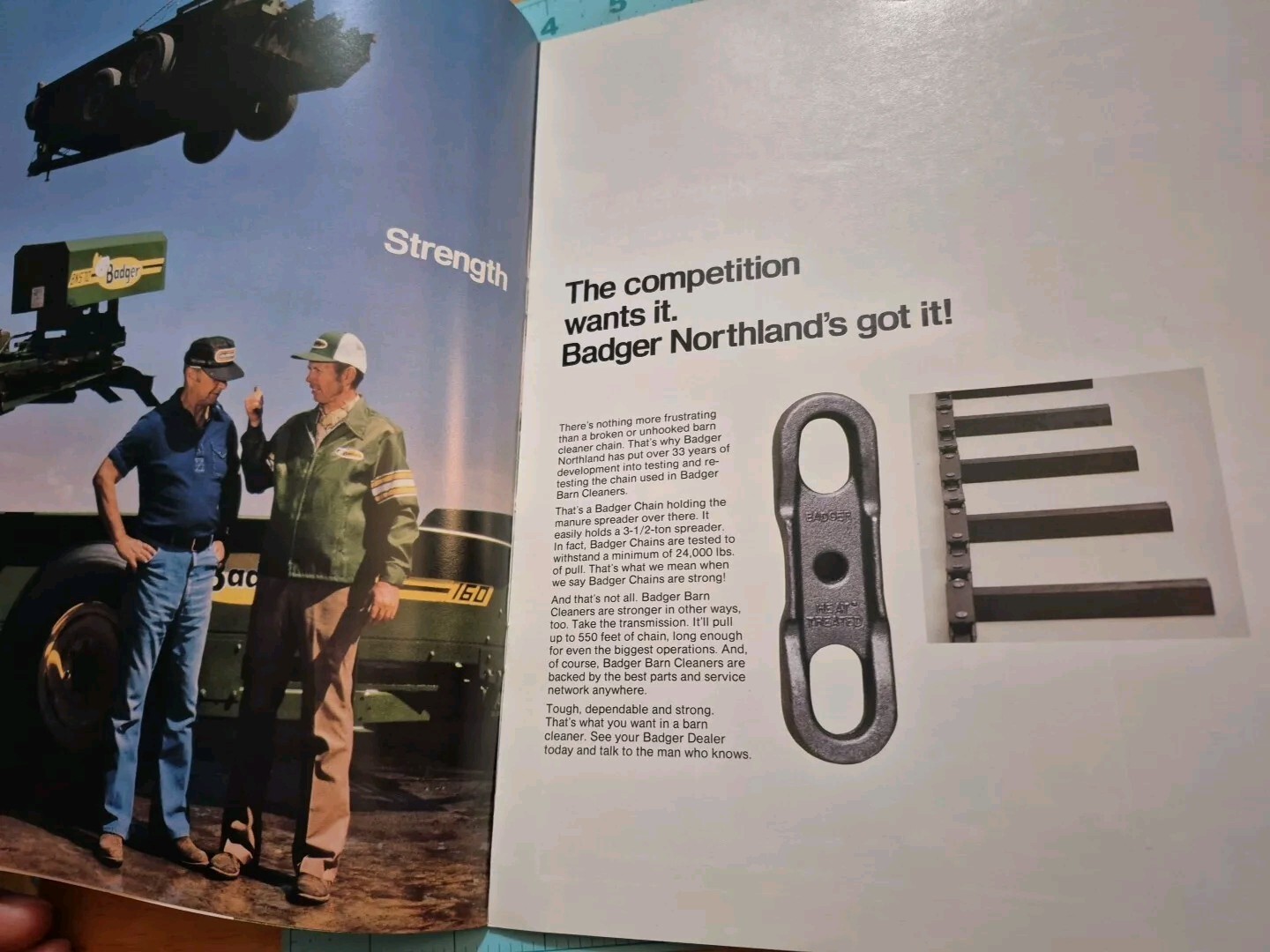 1980&rsquo;s? BADGER Northland Manure Handling Systems Brochure 14 Pages
