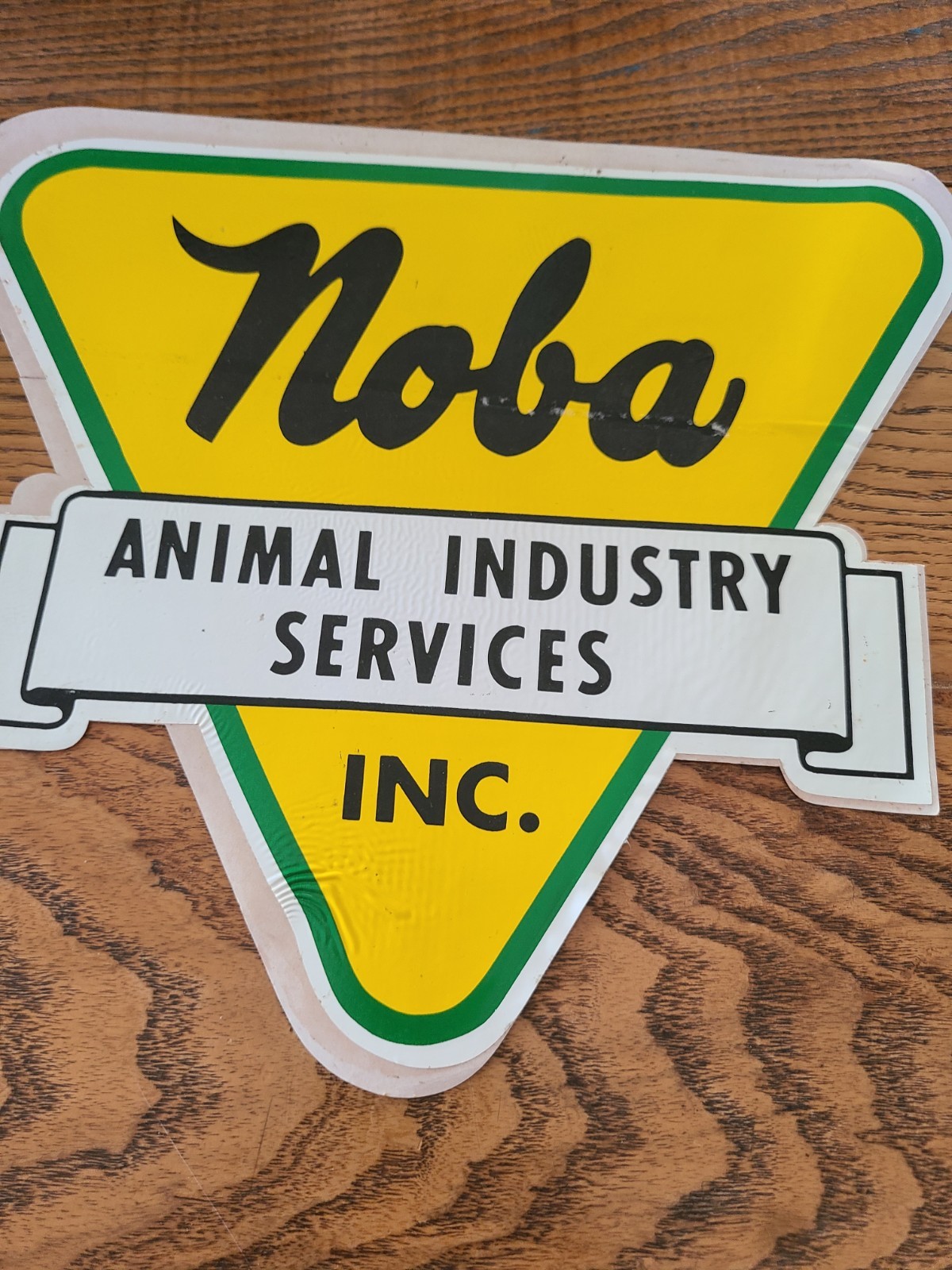 Noba Animal Industry Services Inc. Advertising Sticker