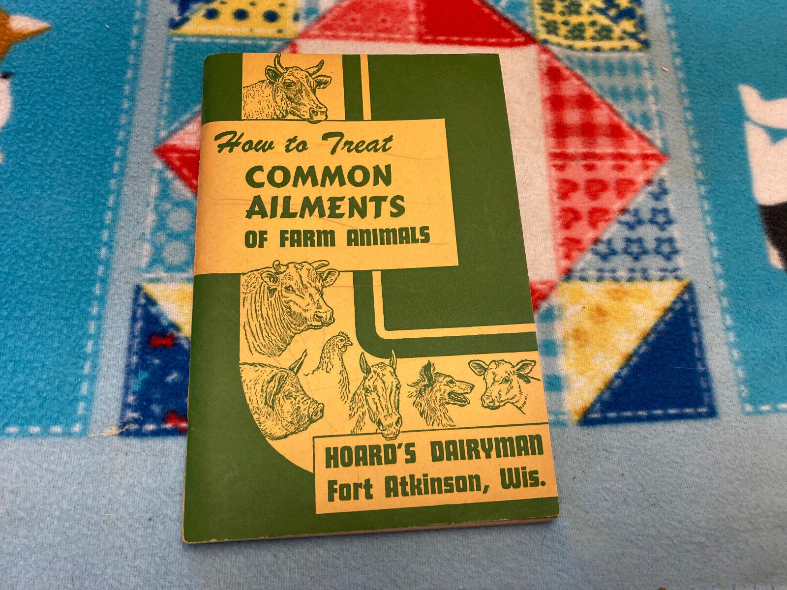 Vintage How to Treat Common Ailments of Farm Animals Hoard&rsquo;s Dairyman 1950