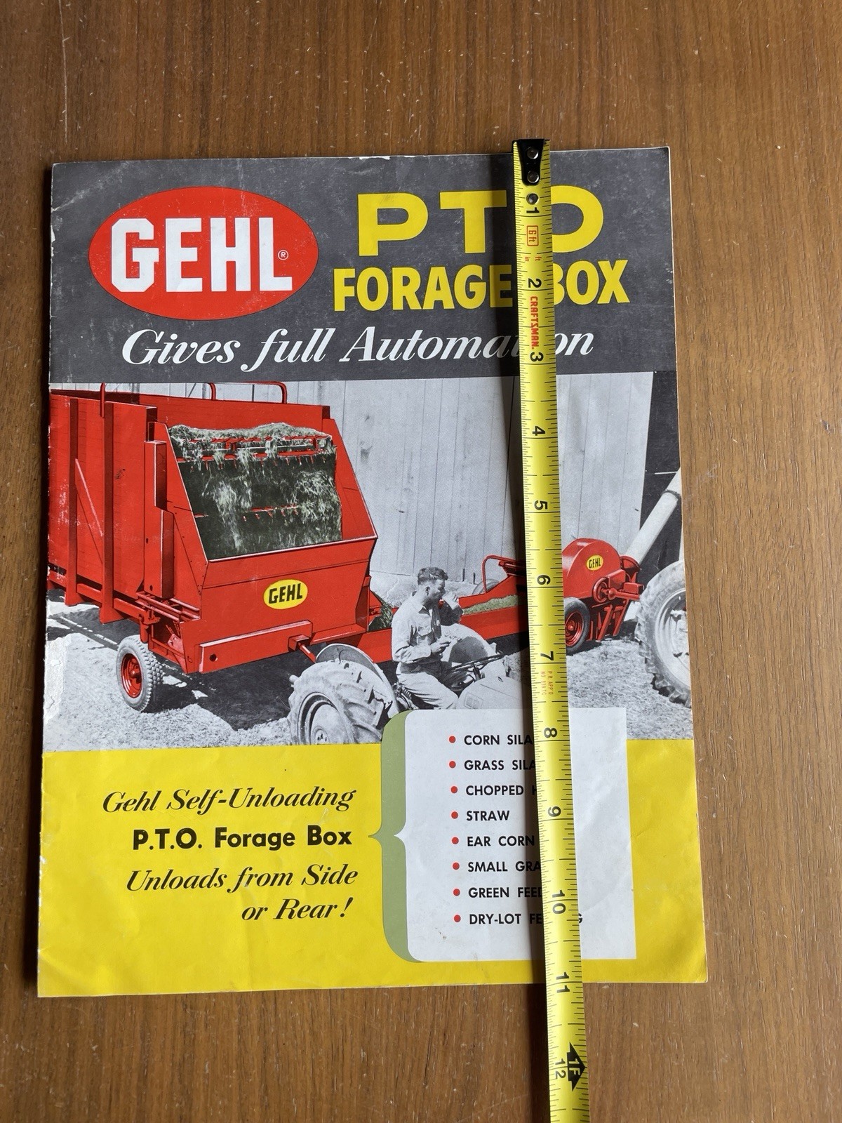 Gehl PTO Forage Box Brochure