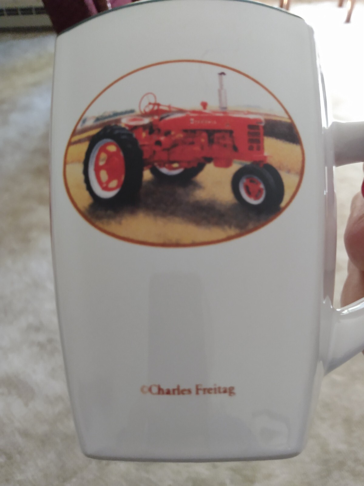 Farmall McCormick International Harvester Charles Freitag Mug