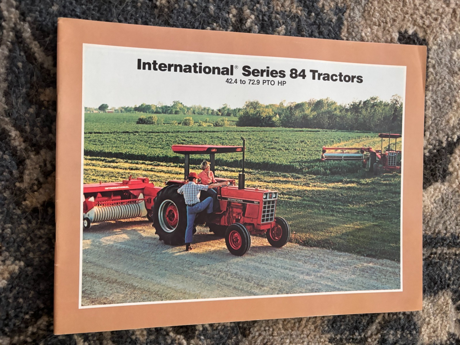 International Harvester 384 484 584 684 784 Tractor For 1983 Brochure AMIL26