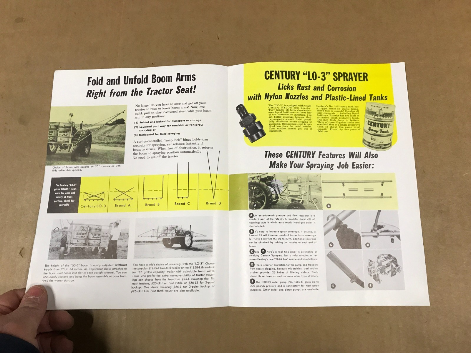 Vintage Century L0-3 Spreader – Salesman Brochure