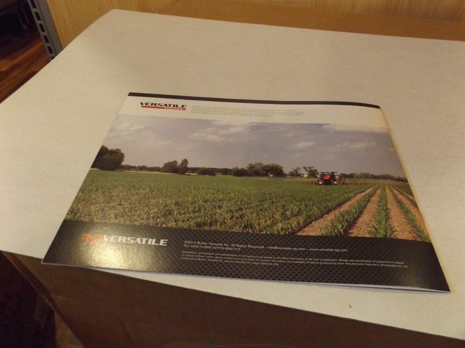 Versatile MFWD 260-310, Tractor Brochure, 03201510000 LM P/N 89007319 2014