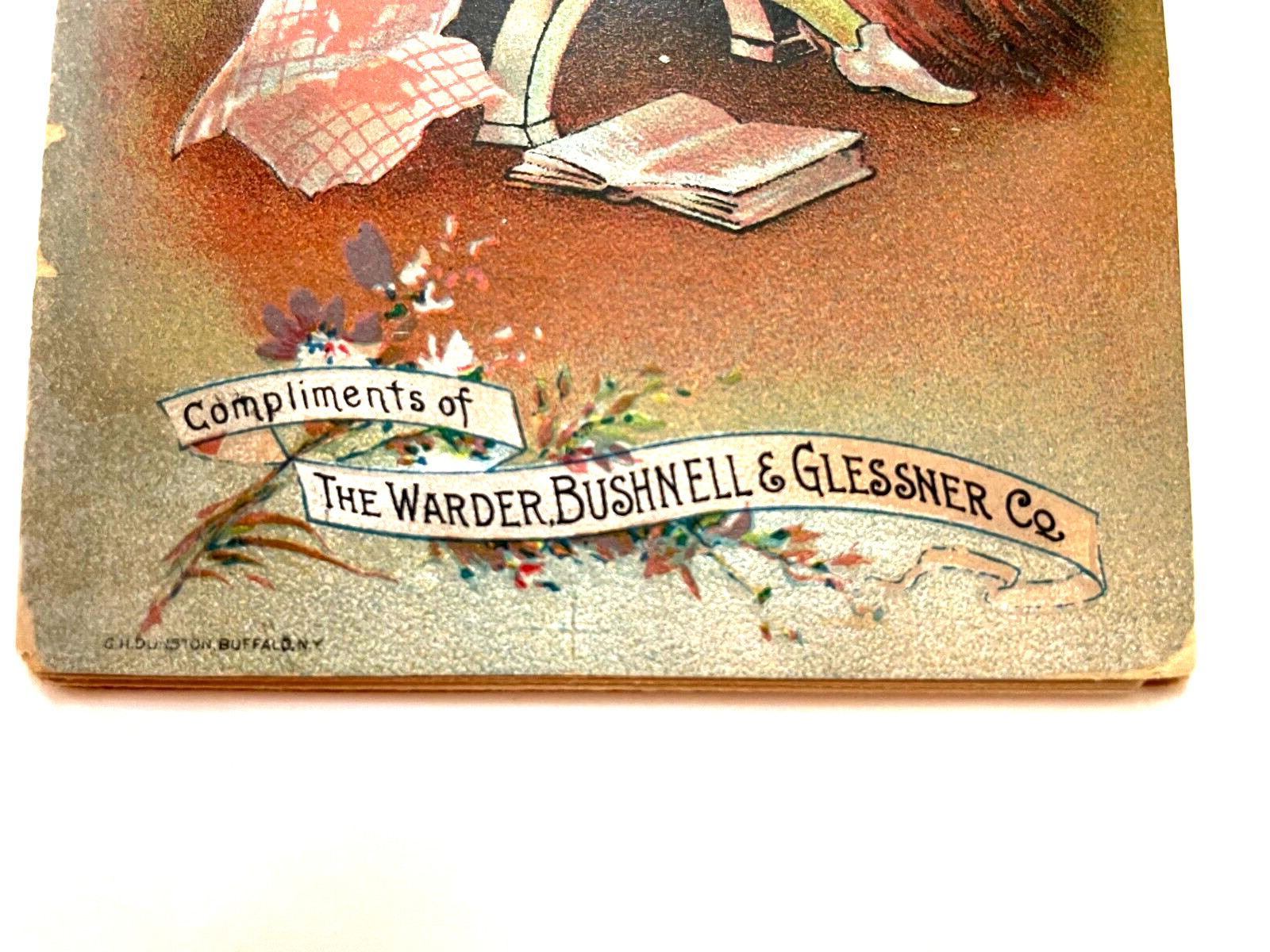 Fantastic Victorian Trade Brochure & Map « The Warder Bushnell & Glessner Co » *