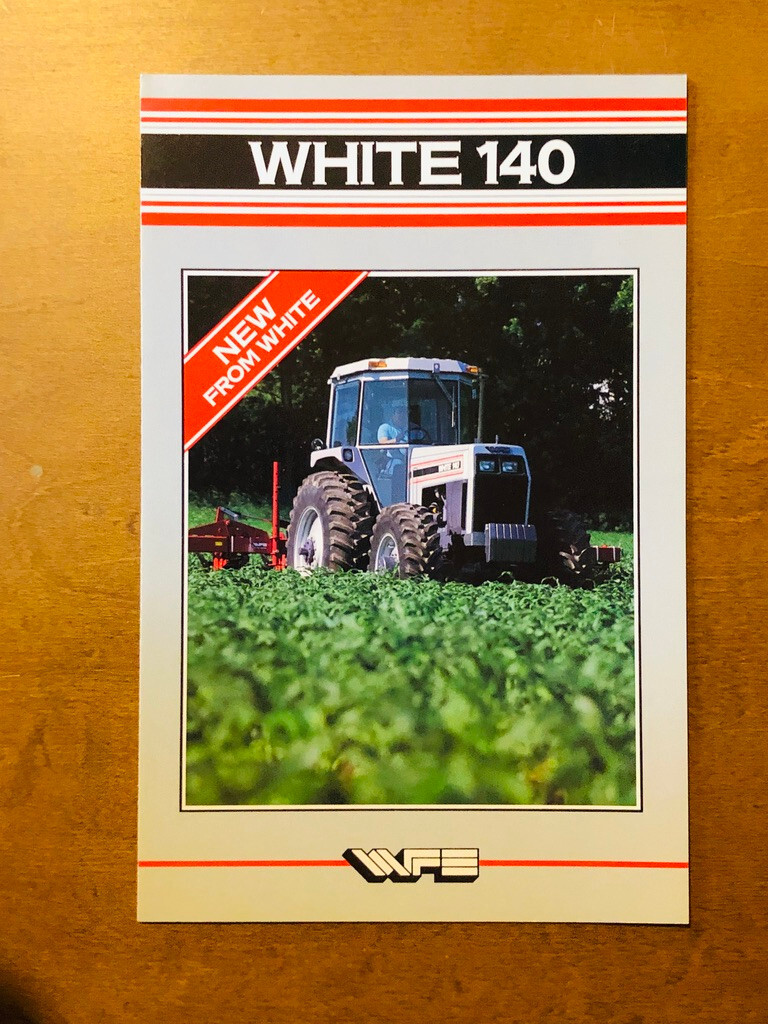 1988 White 140 PTO HP Tractors Specifications Brochure 5 1/2&Prime; x 8 1/2&Prime;