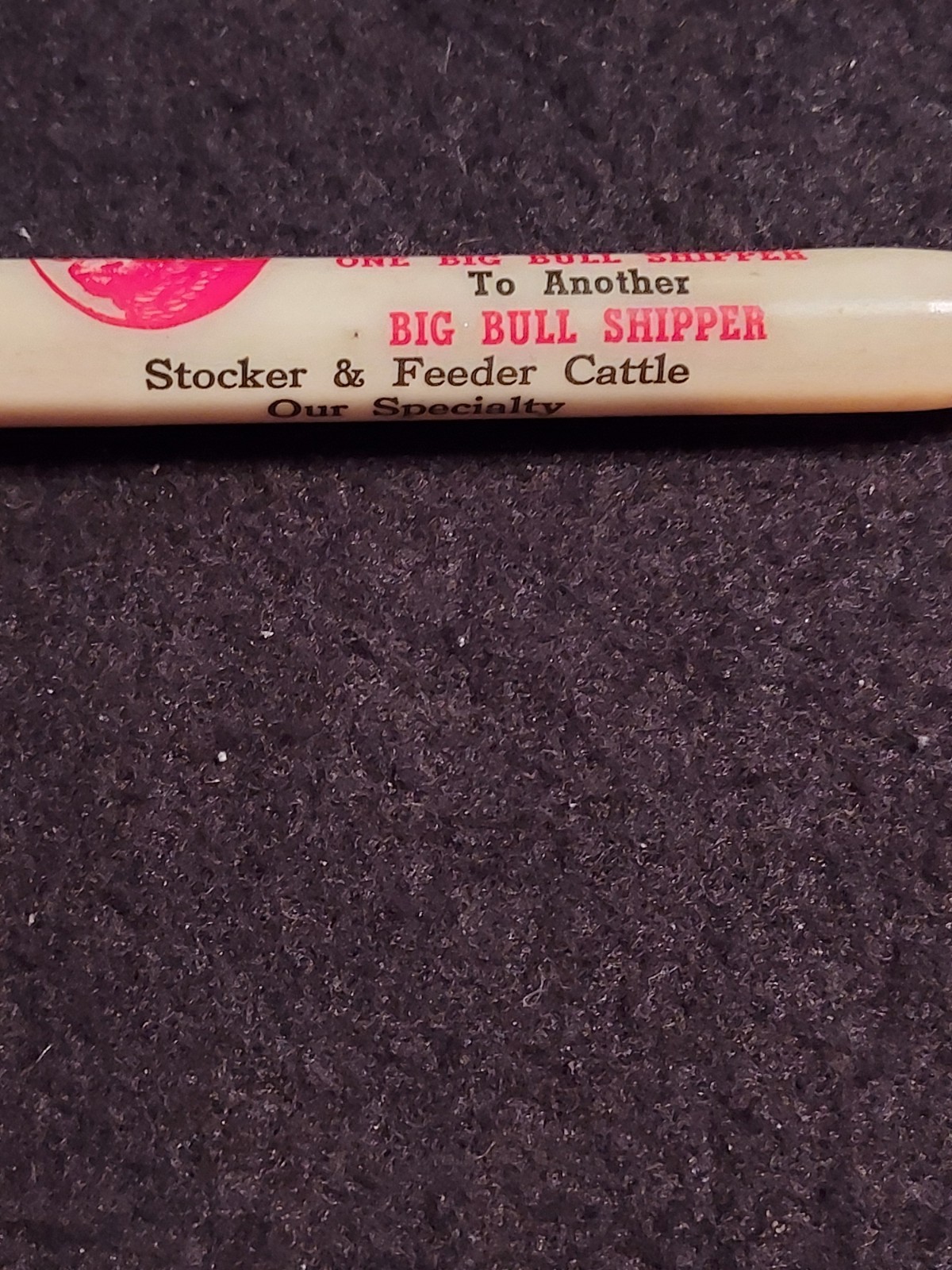 George Van Wald Bull Advertising Mechanical Pencil Fort Thompson South Dakota