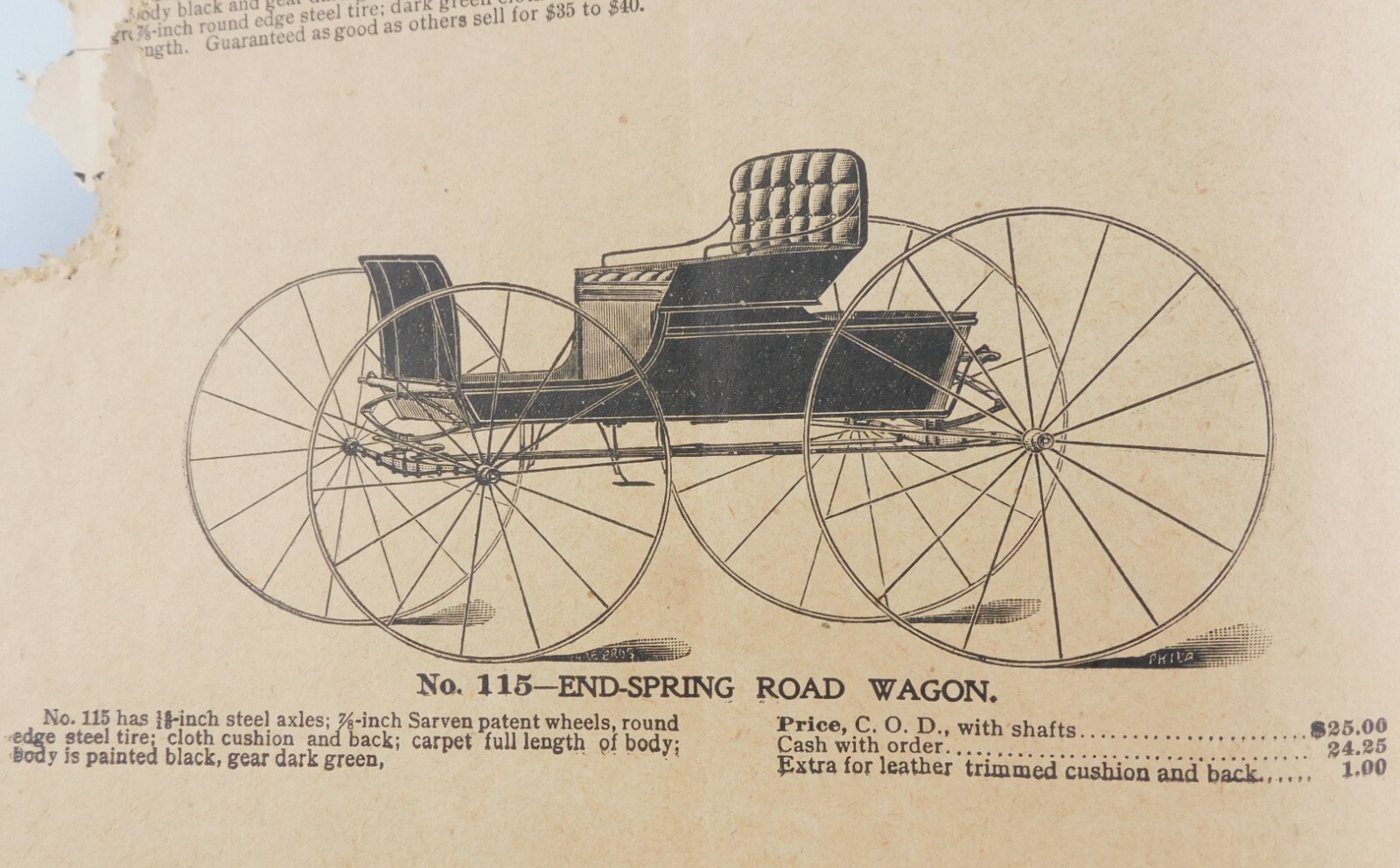 1897 Carriage And Harness Catalog Elkhart Indiana with PRICES Antique Brochure